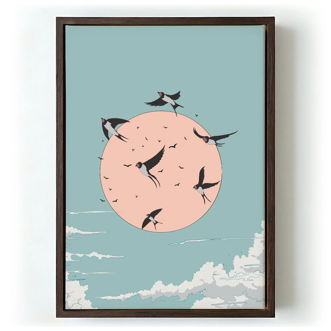 Swallows at Sunrise by Nicholas - Image 6