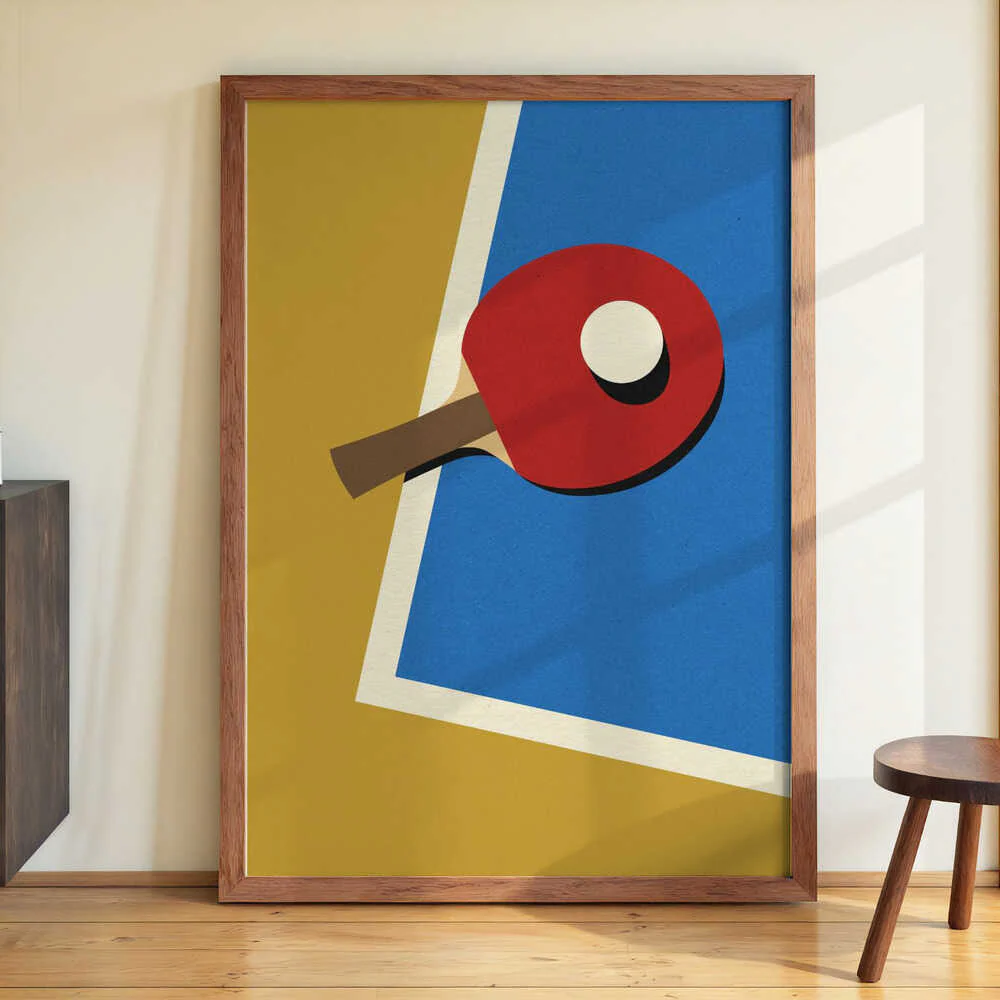 Table Tennis Team Red by Rosi Feist - Image 3