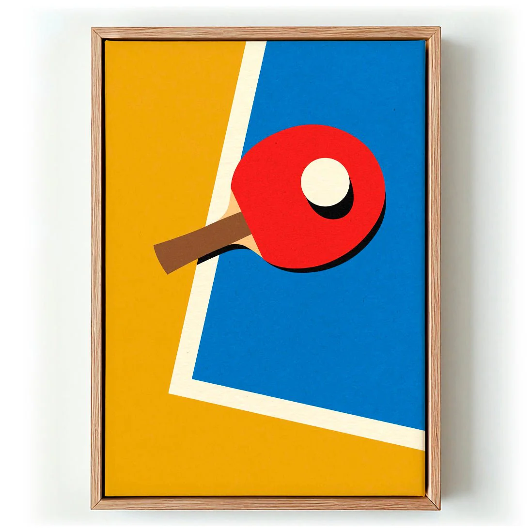 Table Tennis Team Red by Rosi Feist
