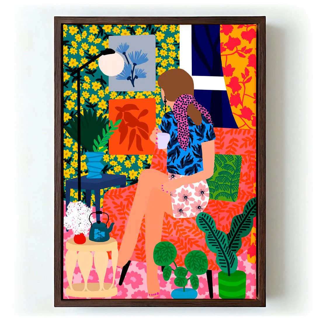 Tea time girl by Rafaela Mascaro - Image 6