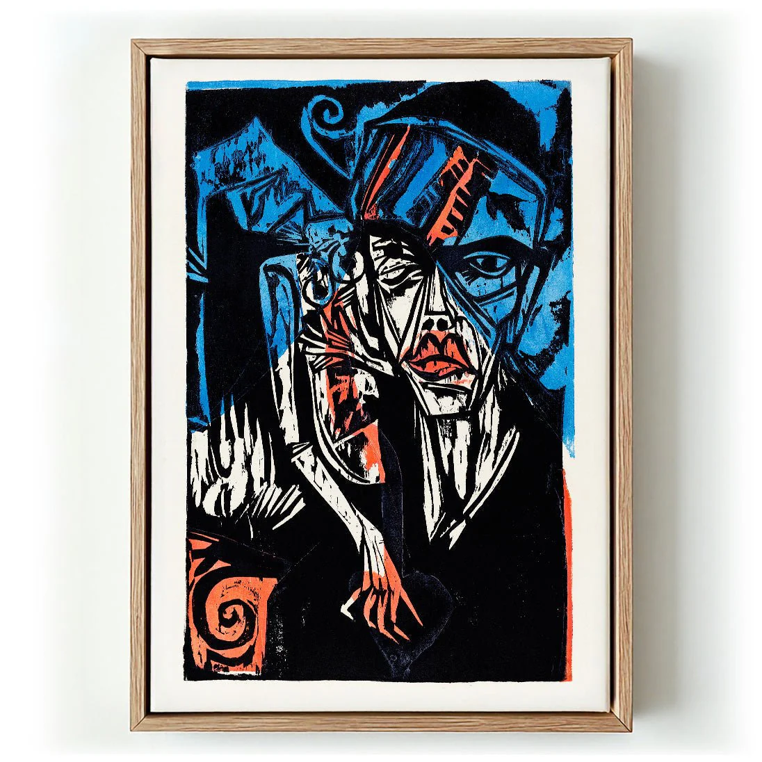 The Agonies of Love by Ernst Kirchner