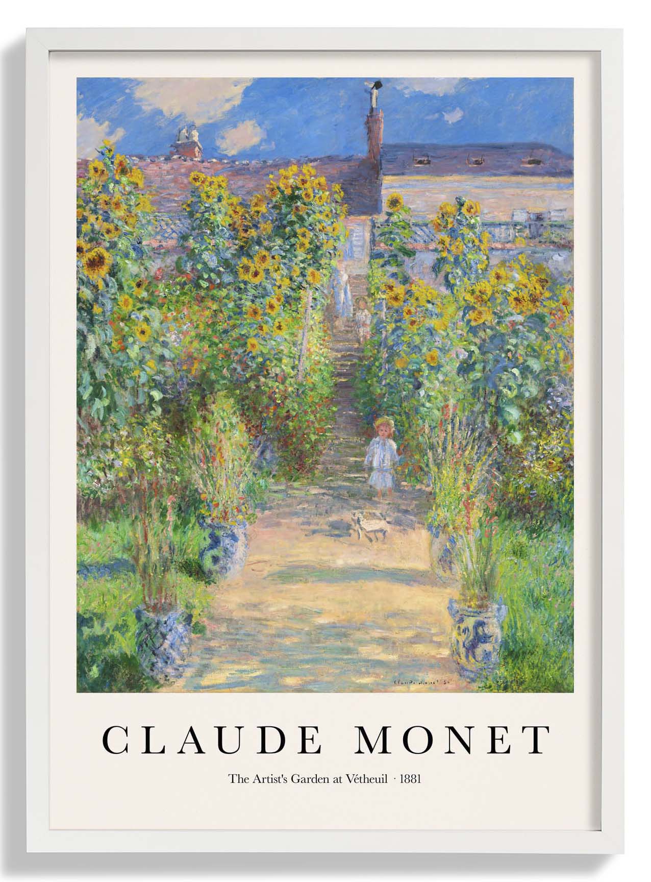 The Artist's Garden by Claude Monet - Image 5