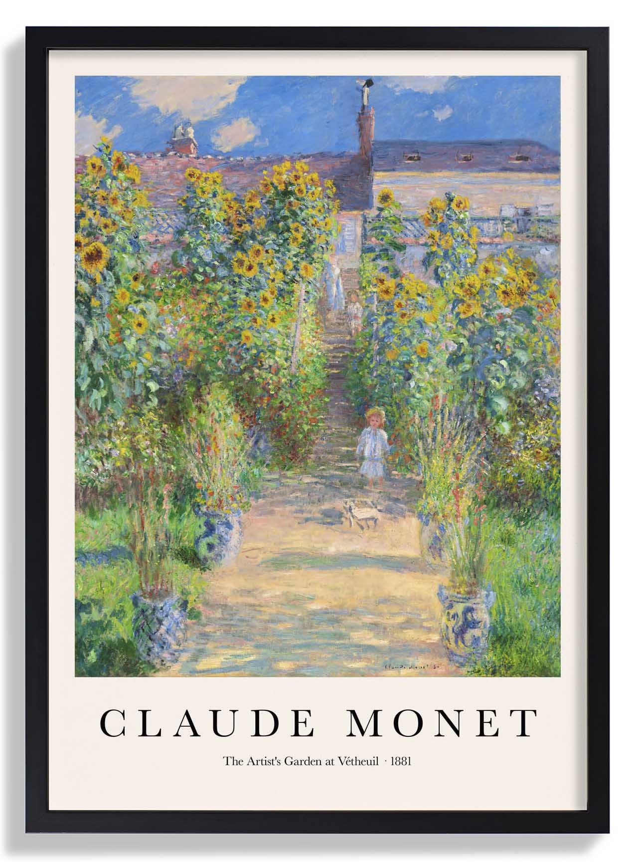 The Artist's Garden by Claude Monet - Image 6