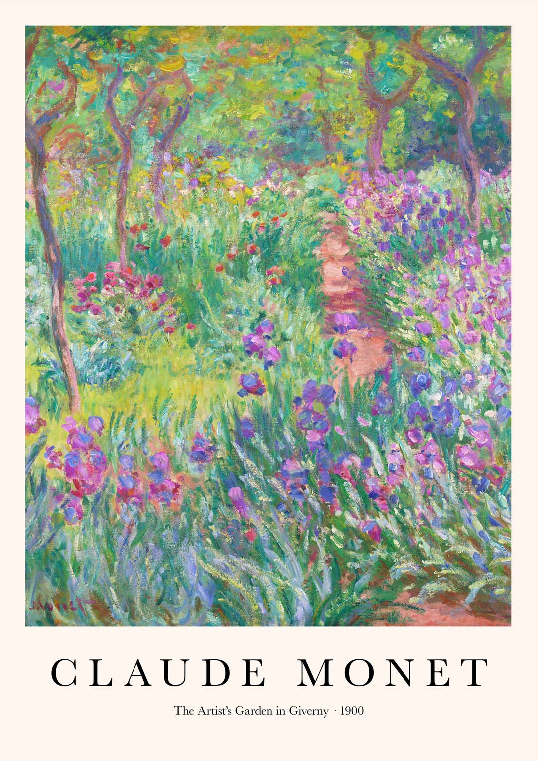 The Artist's Garden in Giverny by Claude Monet - Image 8