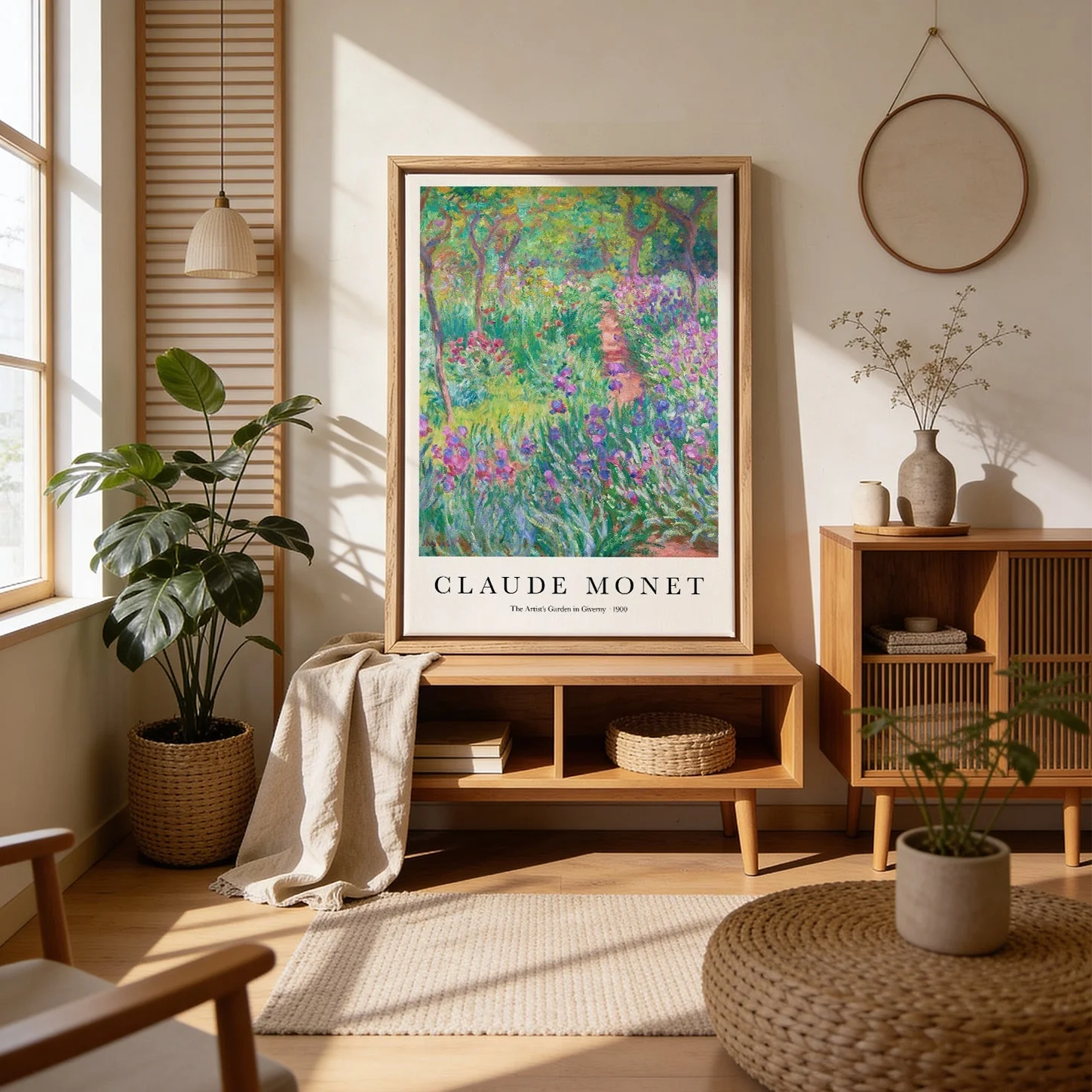The Artist's Garden in Giverny by Claude Monet - Image 4