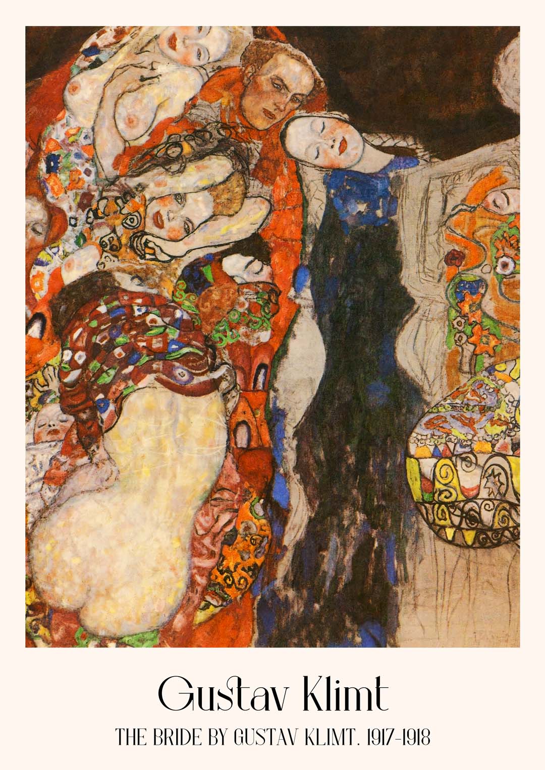 The Bride by Gustav Klimt - Image 8