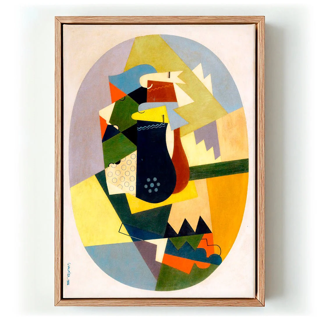 The cattle on the mountain by Georges Valmier
