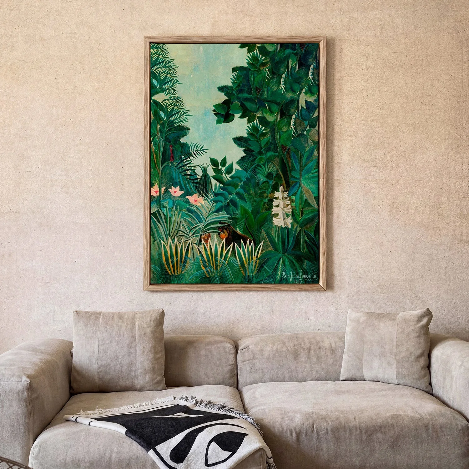 The Equatorial Jungle by Rousseau Art Print - Image 2