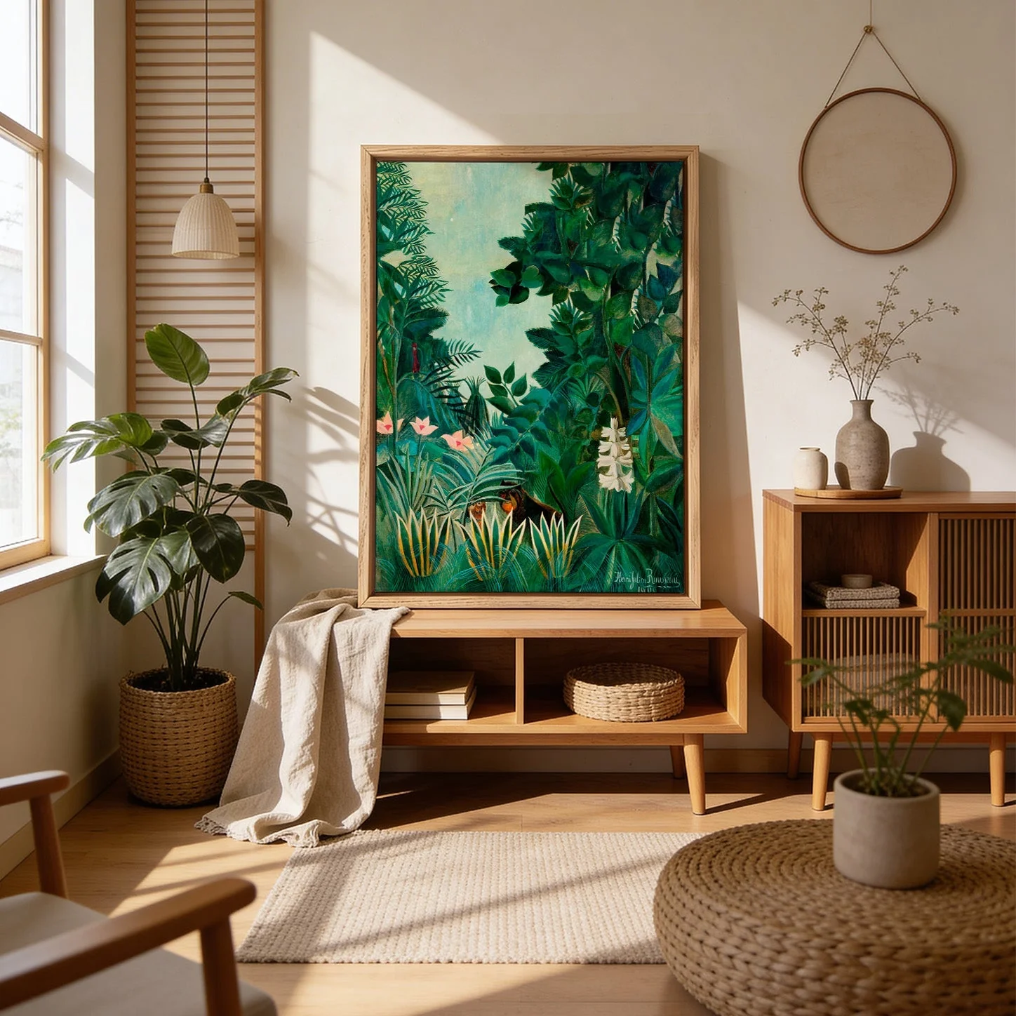The Equatorial Jungle by Rousseau Art Print - Image 4