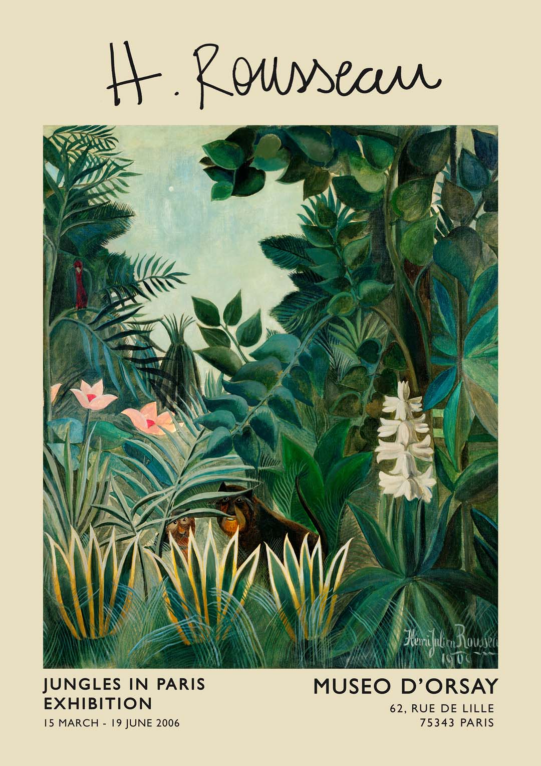 The Equatorial Jungle Rousseau Exhibition - Image 8