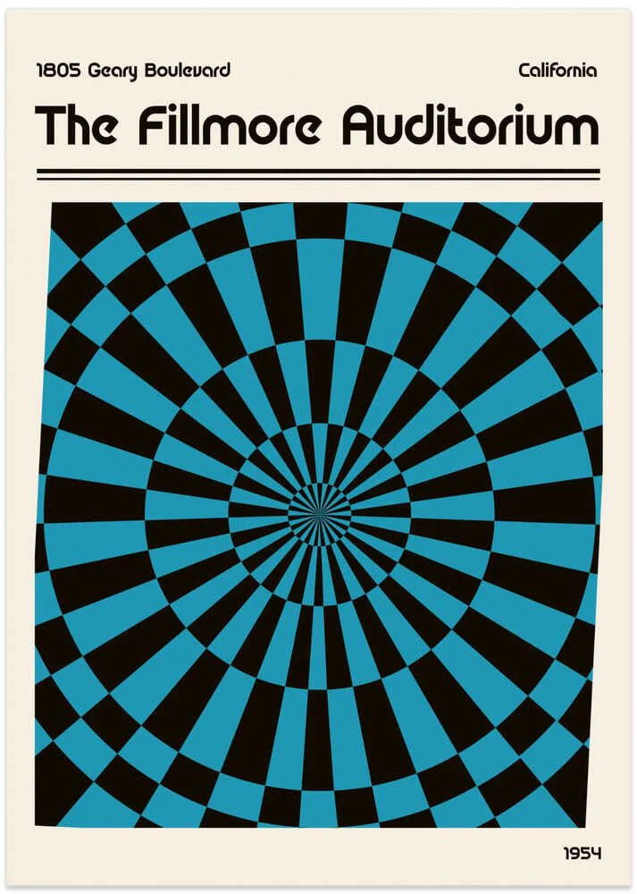 The Fillmore Poster by Retrodrome - Image 8