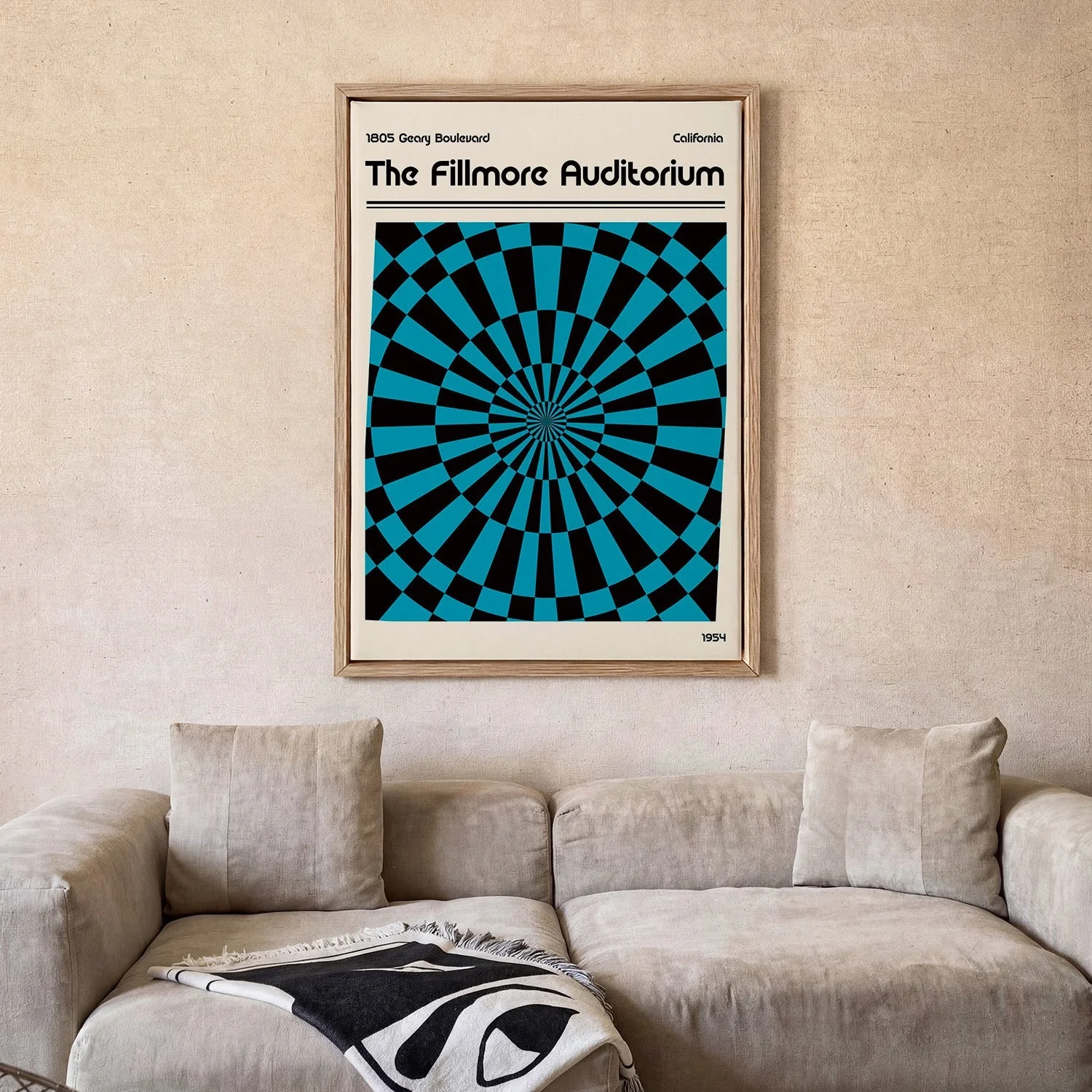 The Fillmore Poster by Retrodrome - Image 2