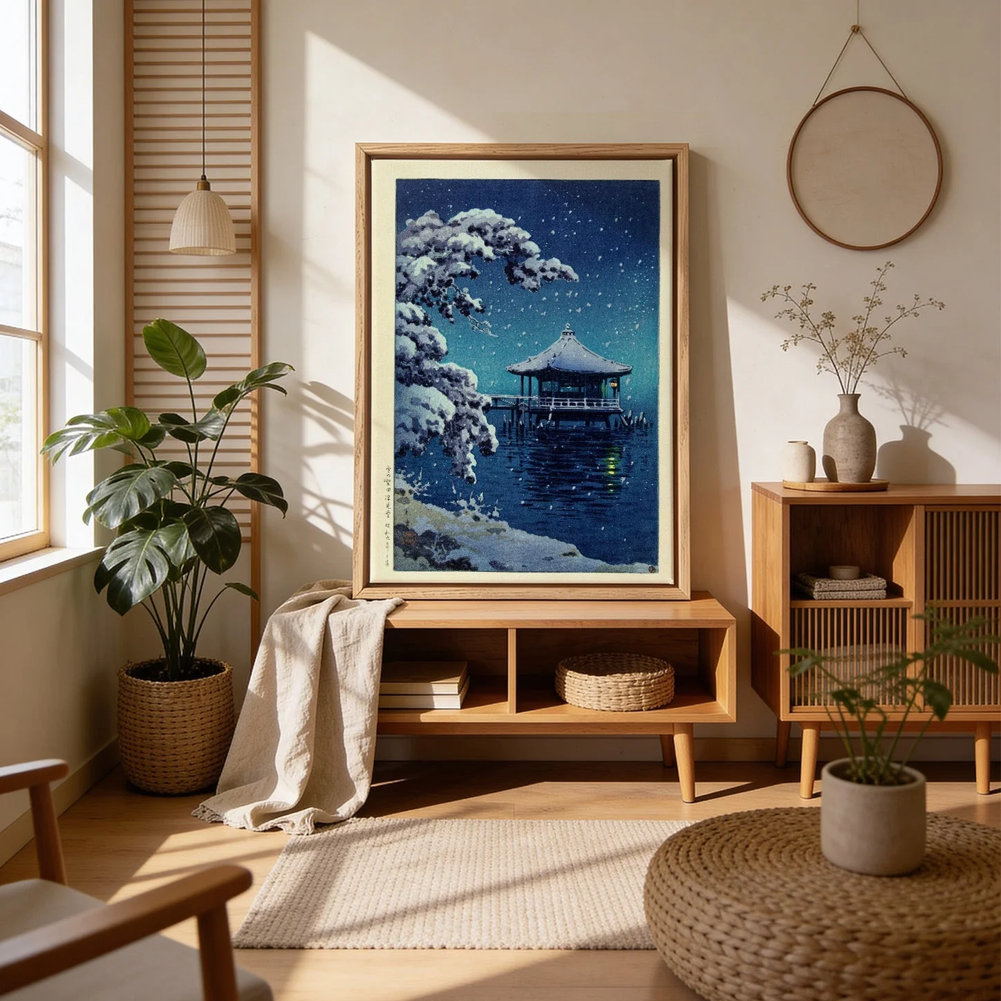 The Floating Pavilion by Tsuchiya Kôitsu - Image 4