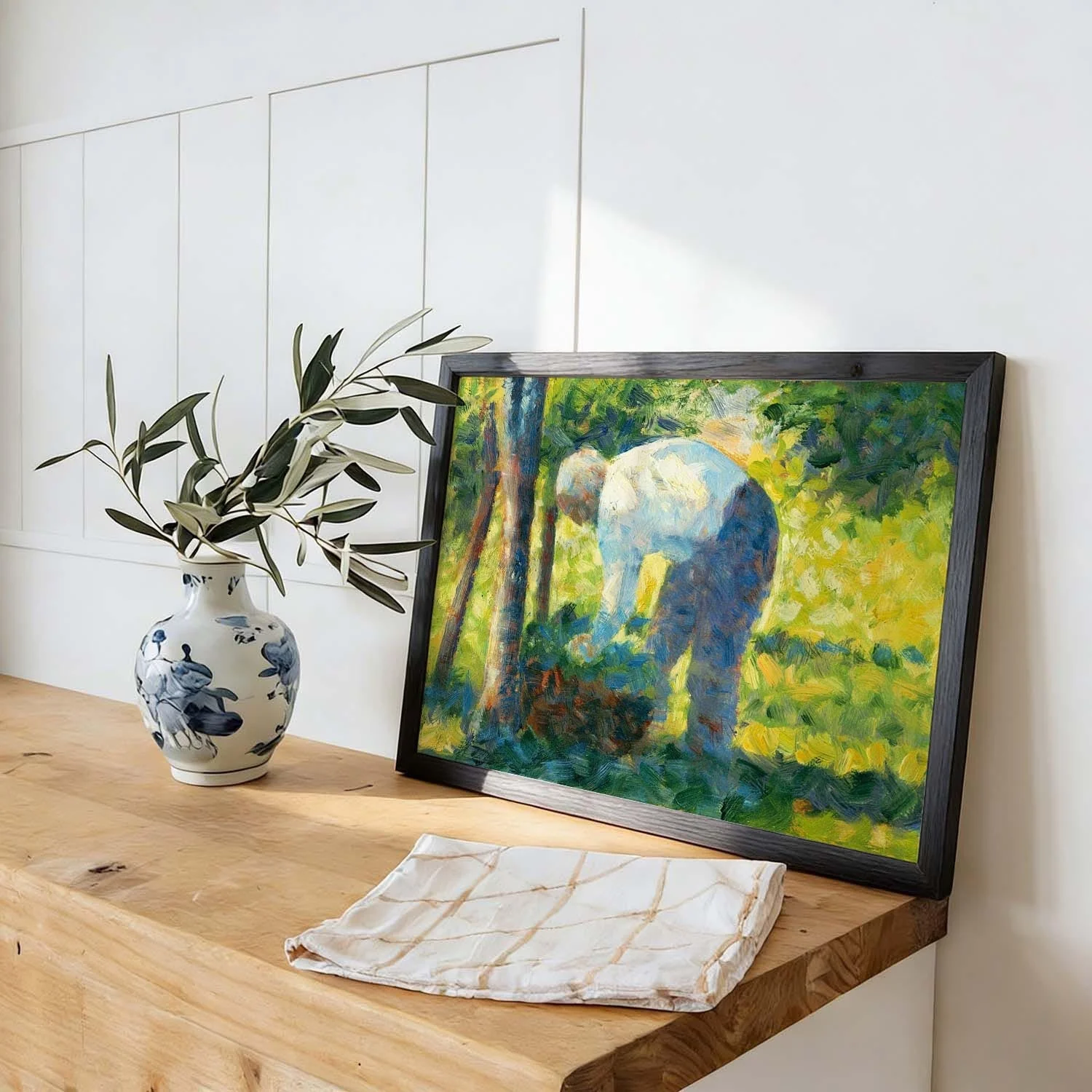 The Gardener by Georges Seurat - Image 2