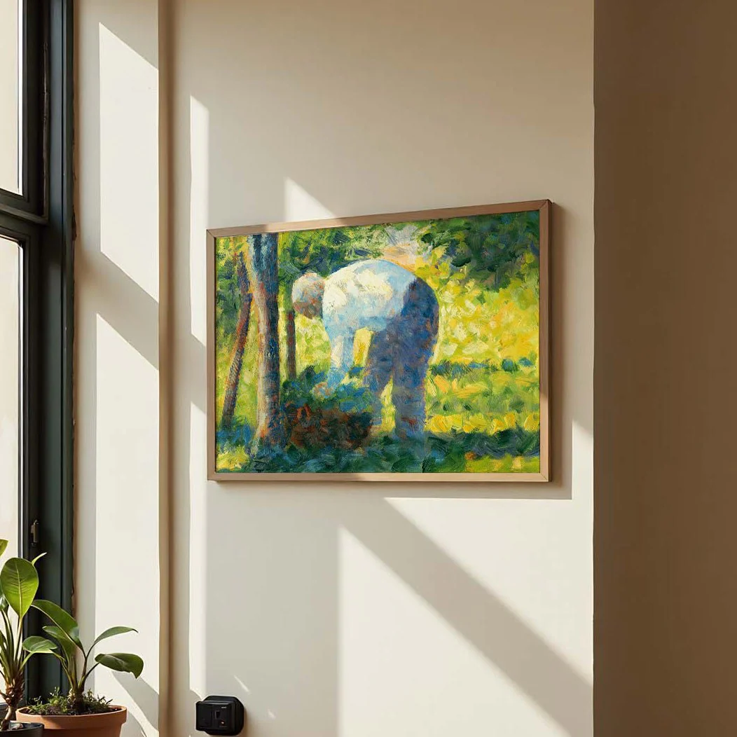 The Gardener by Georges Seurat - Image 3