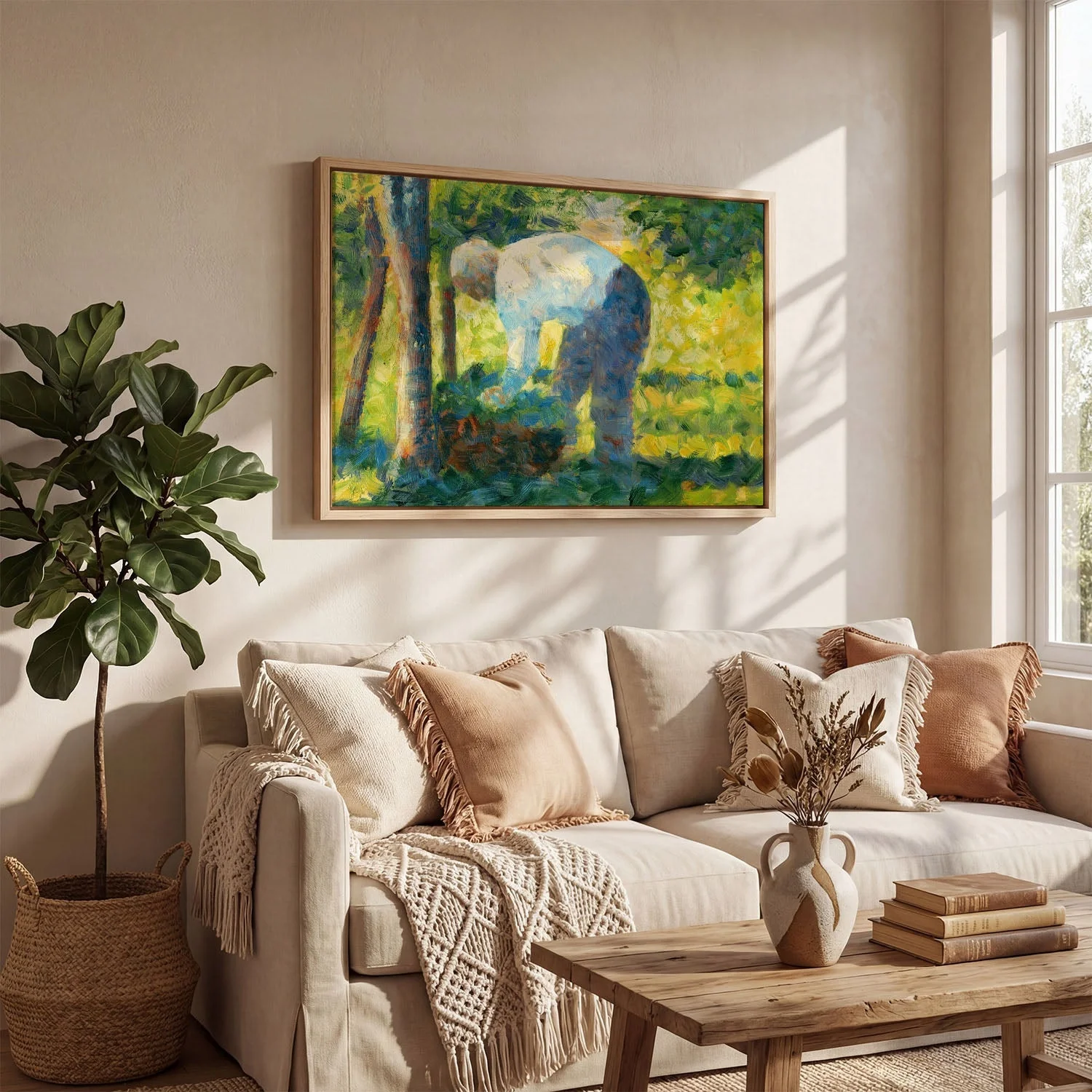 The Gardener by Georges Seurat - Image 4