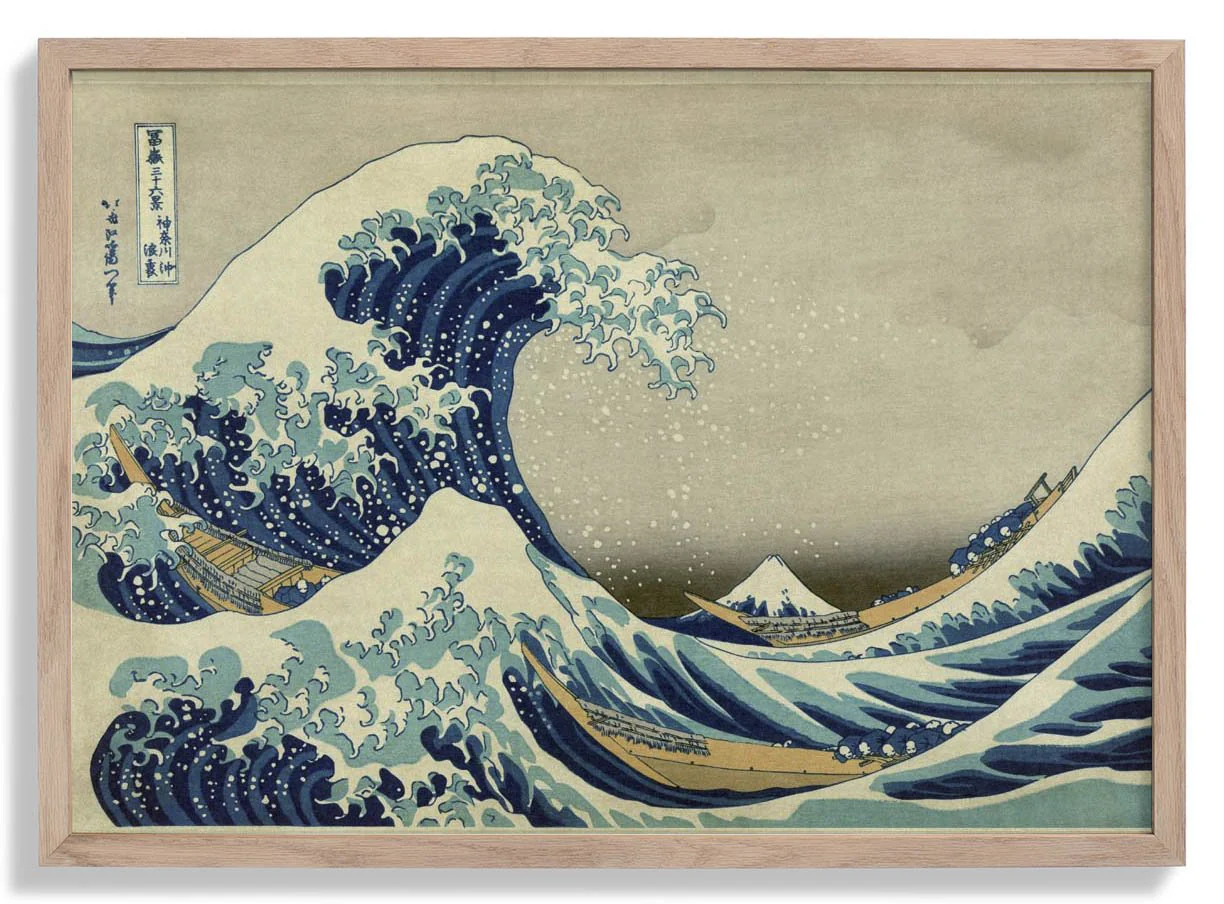 The Great Wave of Kanagawa by Hokusai