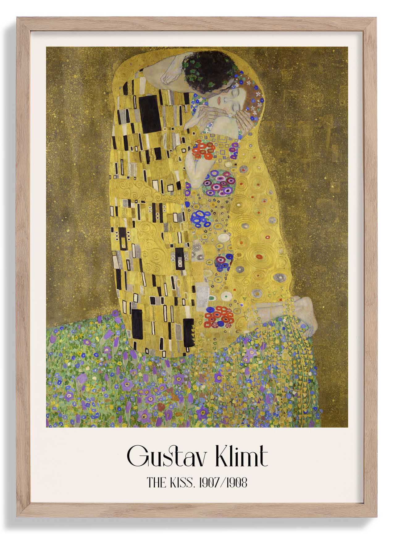 The Kiss by Gustav Klimt
