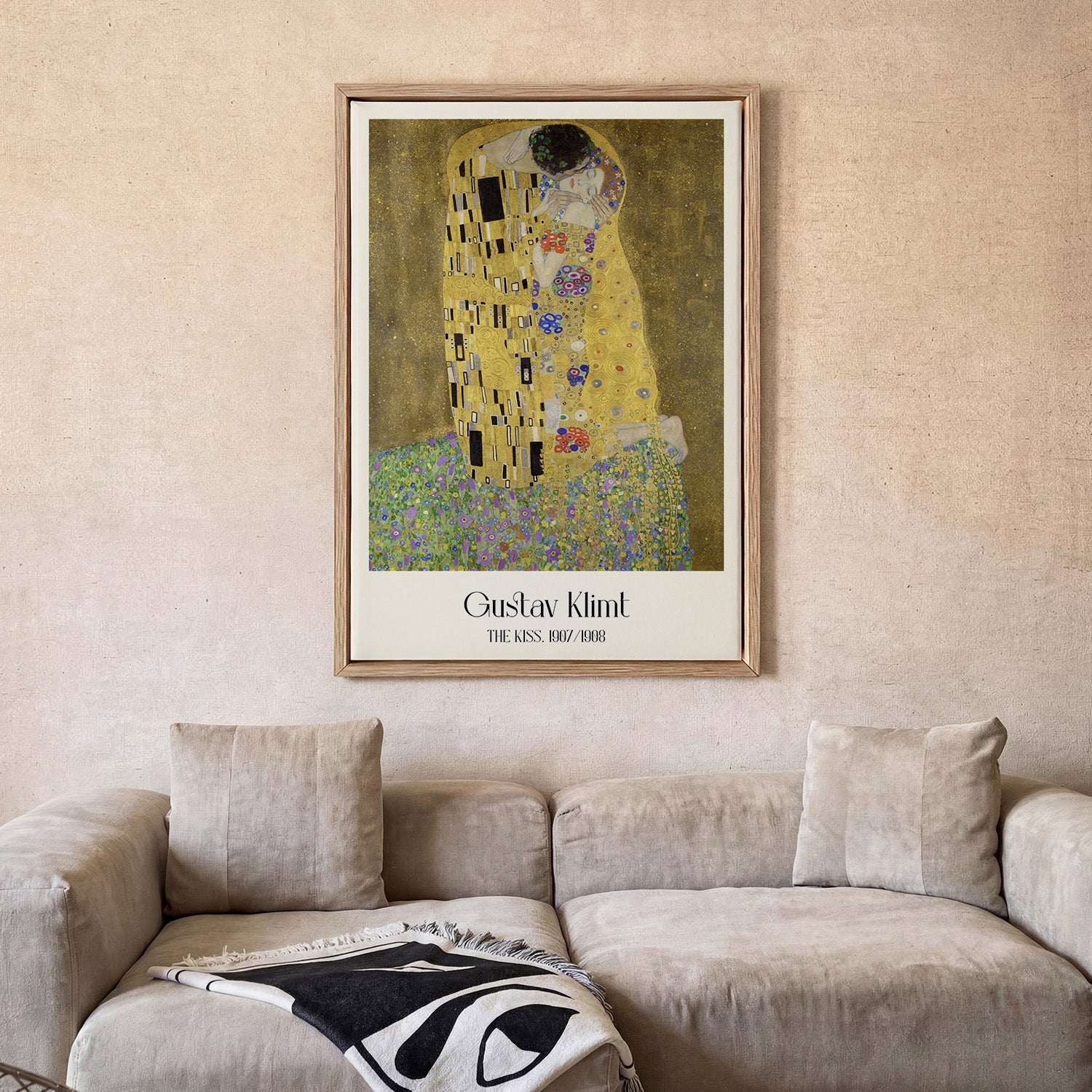 The Kiss by Gustav Klimt - Image 2