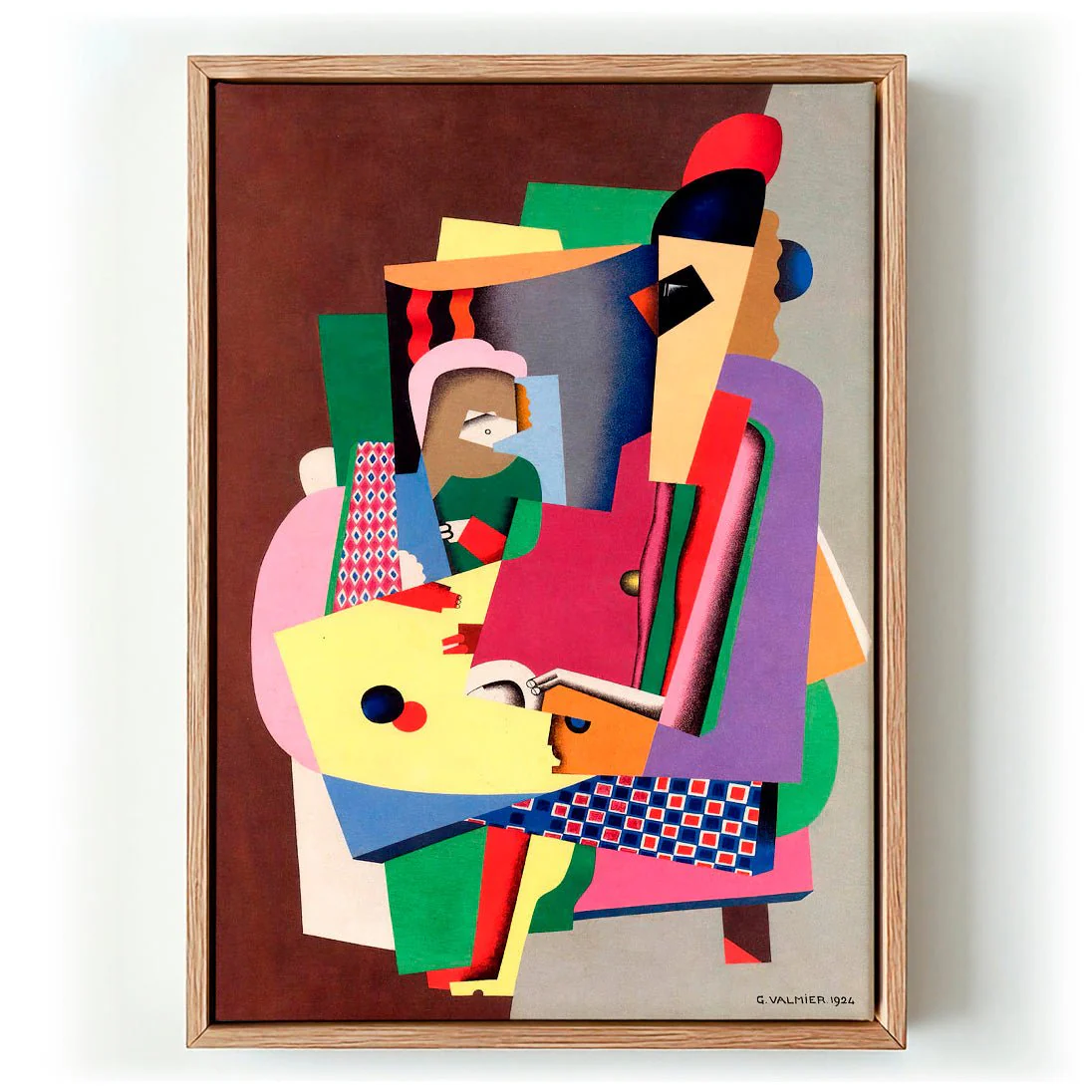 The piano lesson by Georges Valmier