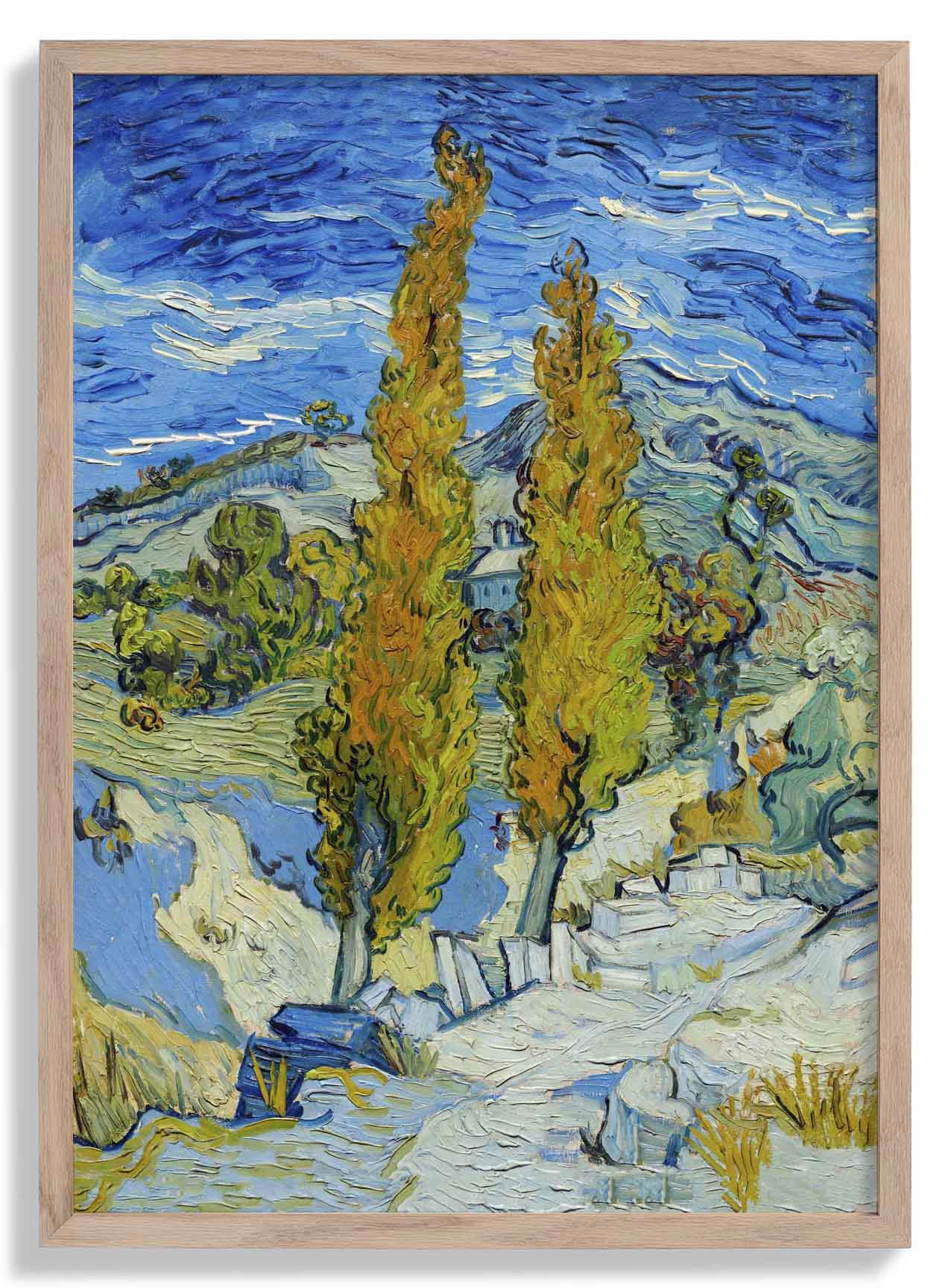 The Poplars at Saint-Rémy by Van Gogh