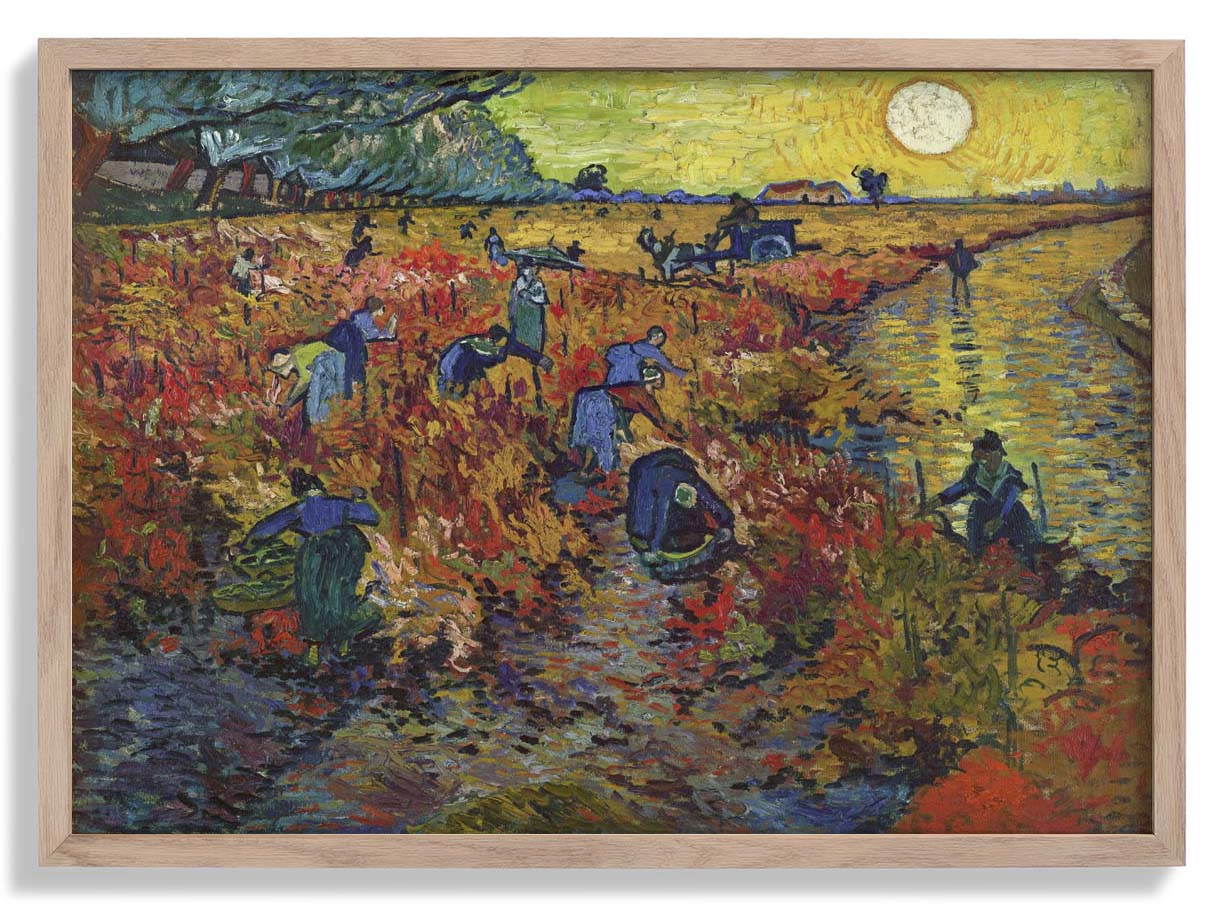 The Red Vineyard by Van Gogh