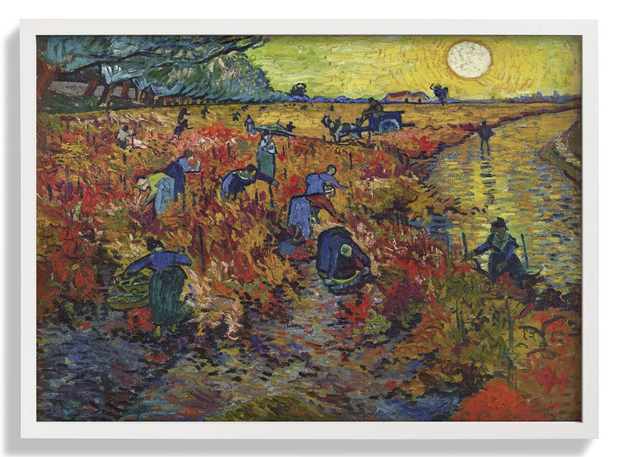 The Red Vineyard by Van Gogh - Image 5