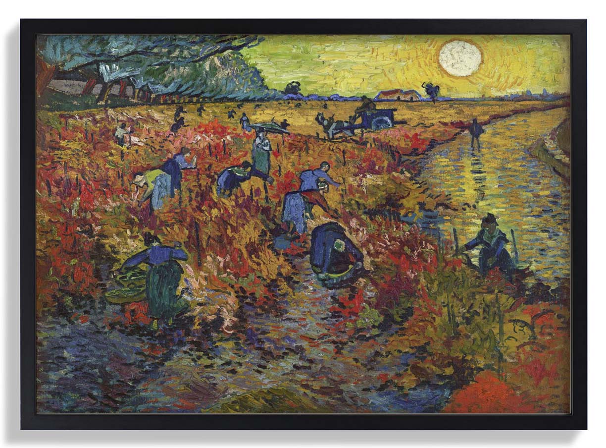 The Red Vineyard by Van Gogh - Image 6