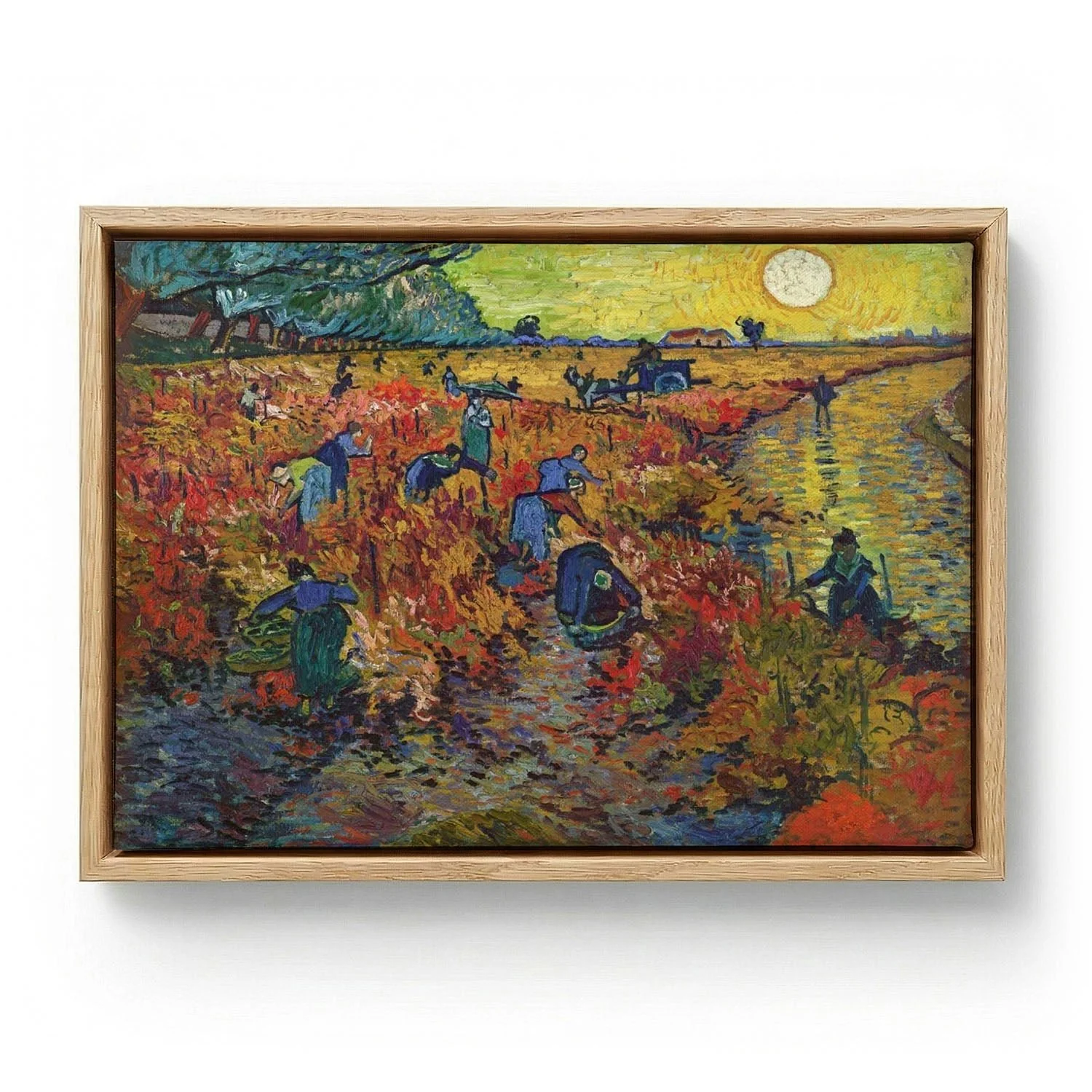 The Red Vineyard by Van Gogh