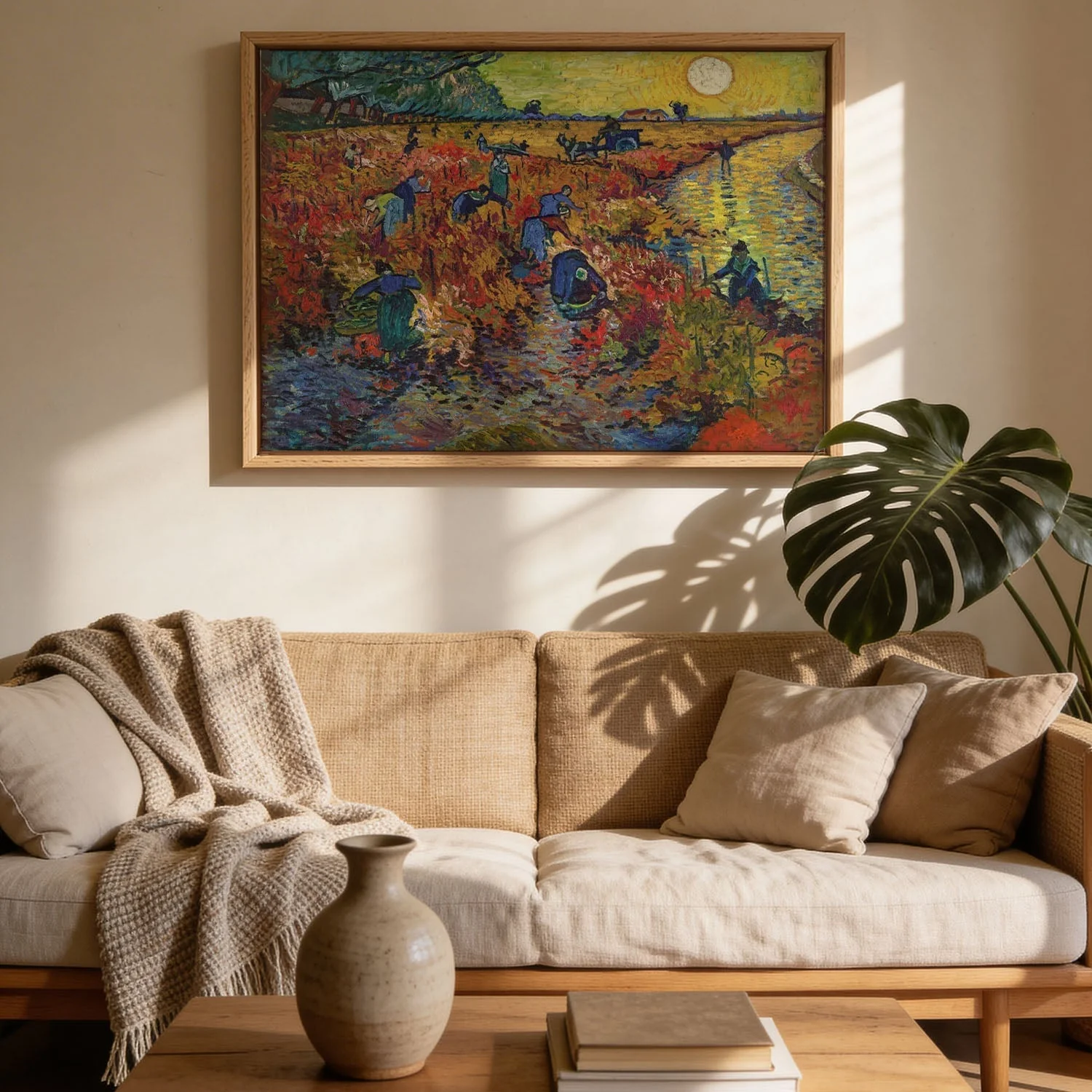 The Red Vineyard by Van Gogh - Image 2
