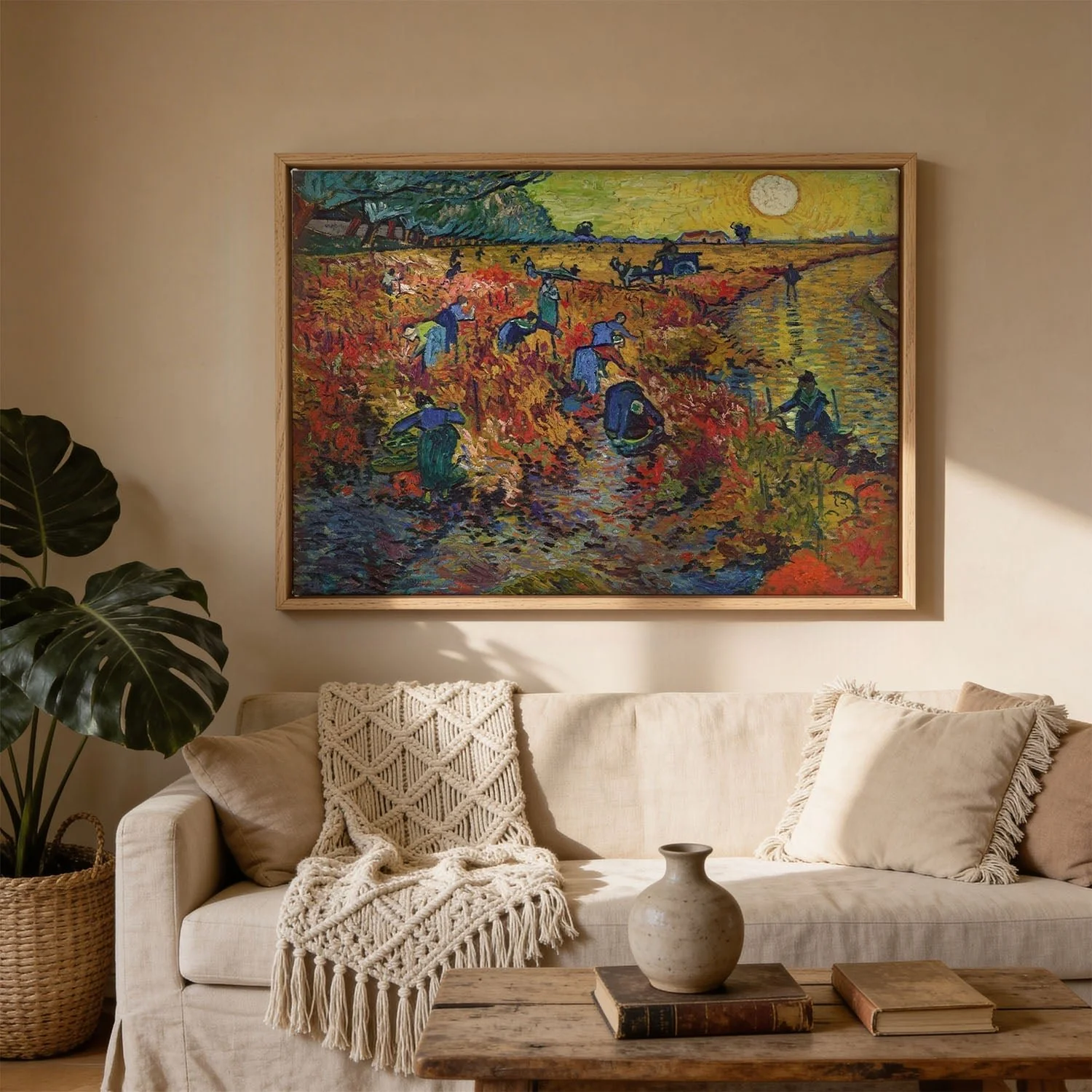 The Red Vineyard by Van Gogh - Image 3