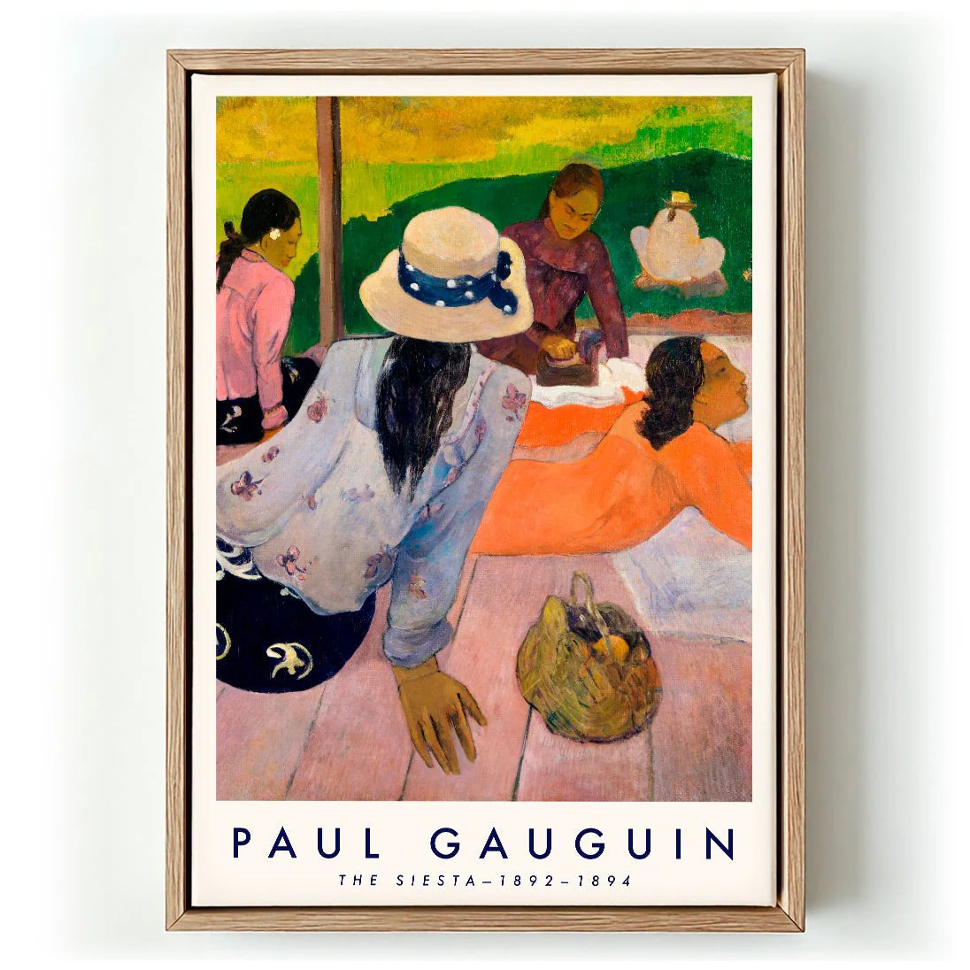 The Siesta by Paul Gauguin
