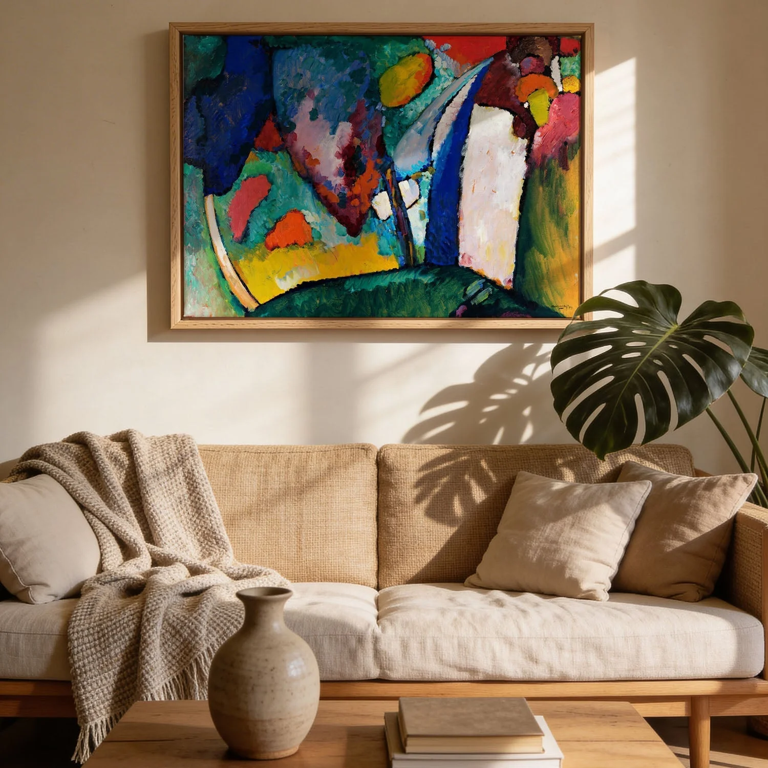 The Waterfall by Wassily Kandinsky - Image 2