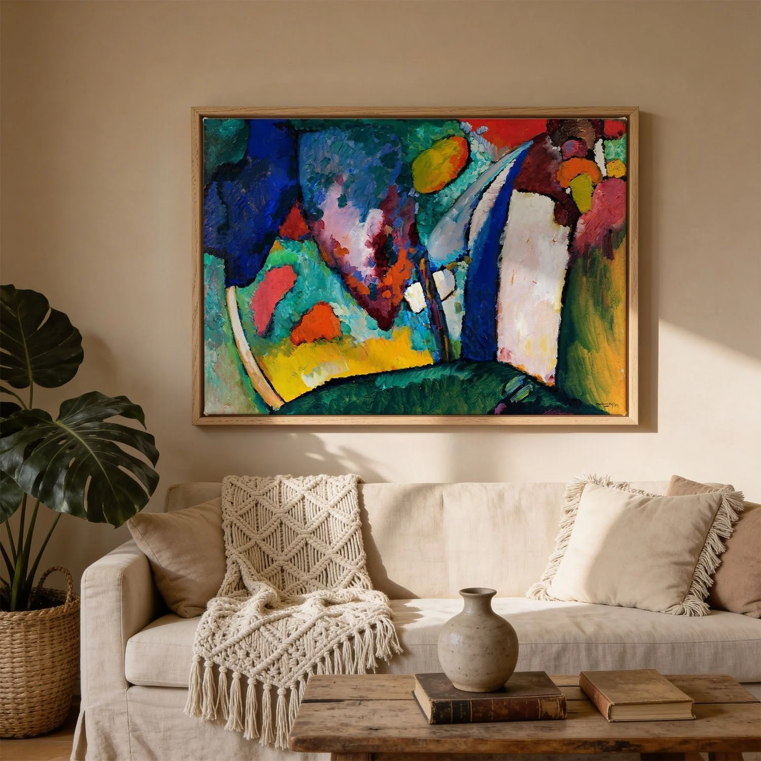 The Waterfall by Wassily Kandinsky - Image 3