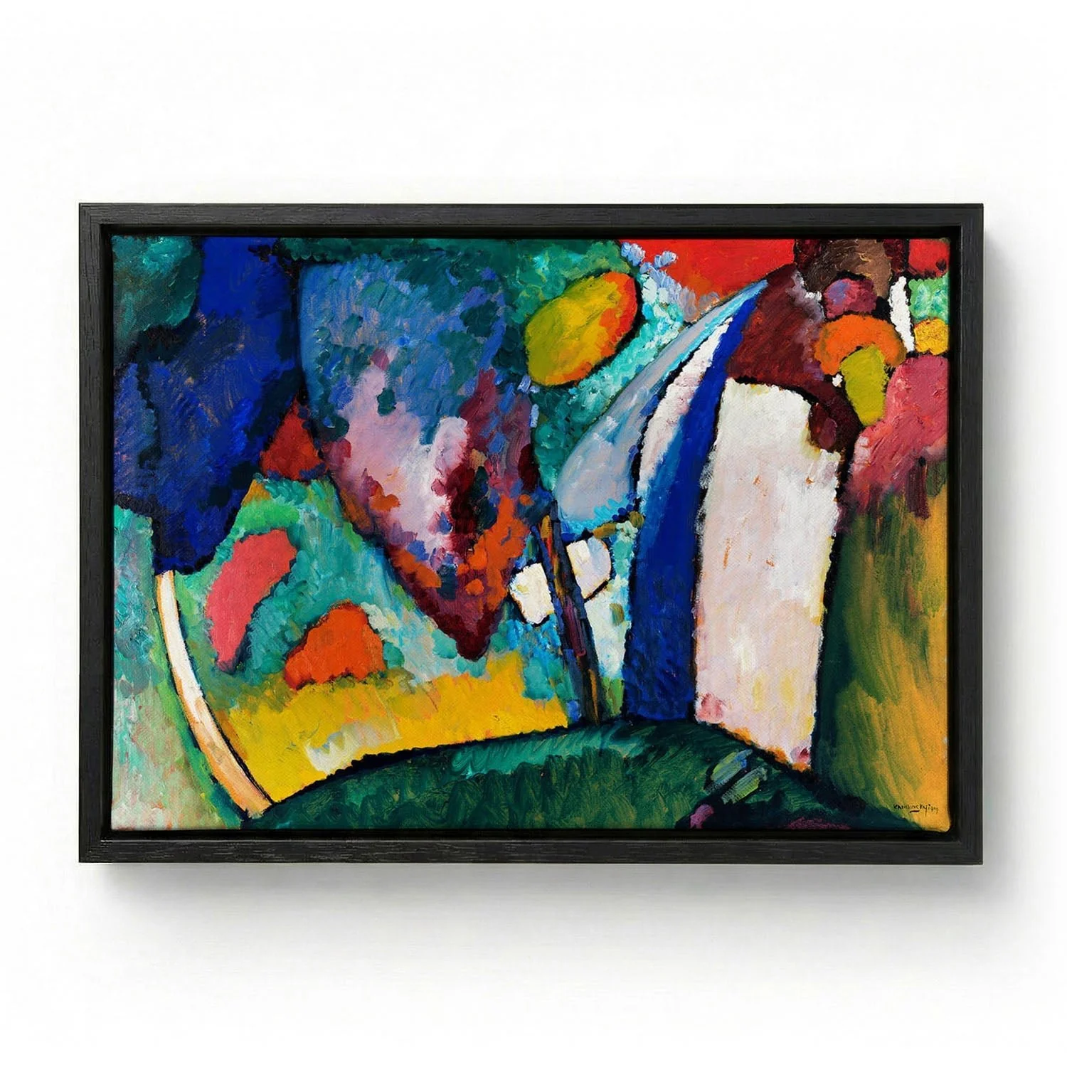 The Waterfall by Wassily Kandinsky - Image 5