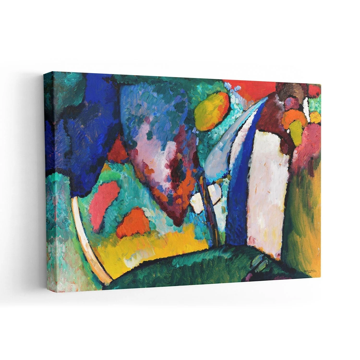 The Waterfall by Wassily Kandinsky - Image 7