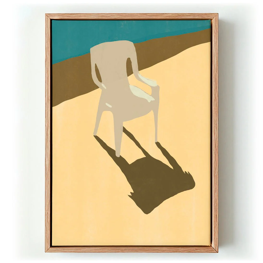 The white chair by Little Dean