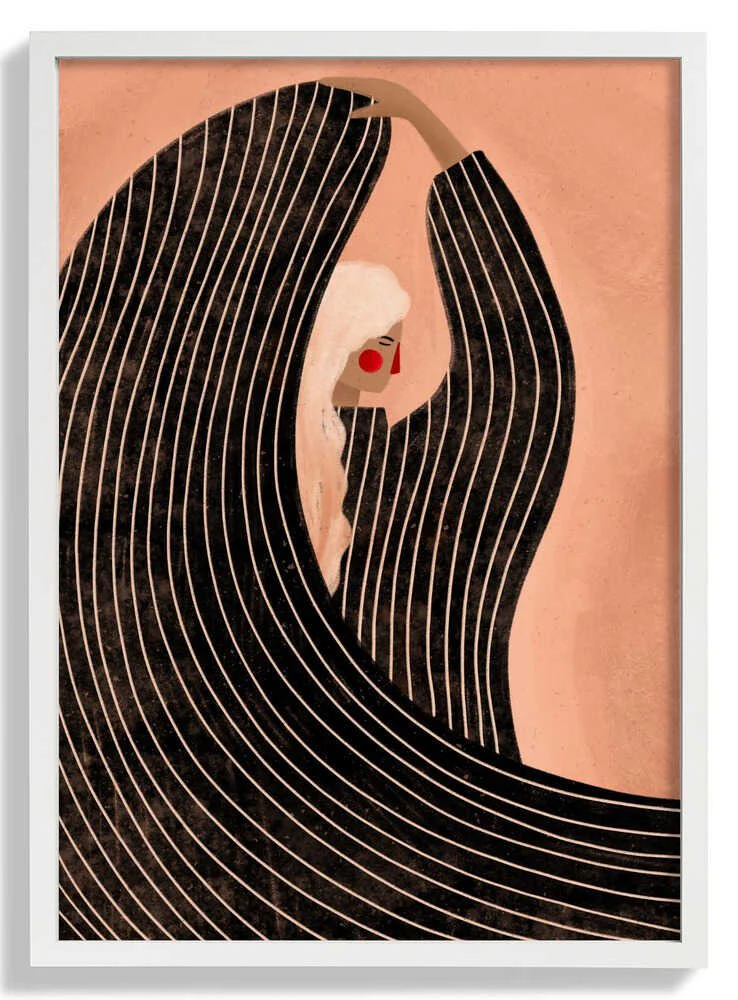 The Woman With the Black Dress by Bea Müller - Image 5
