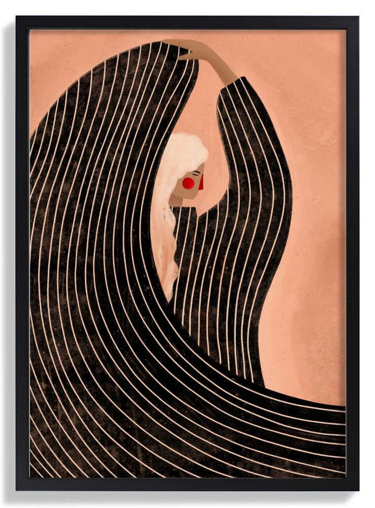 The Woman With the Black Dress by Bea Müller - Image 6