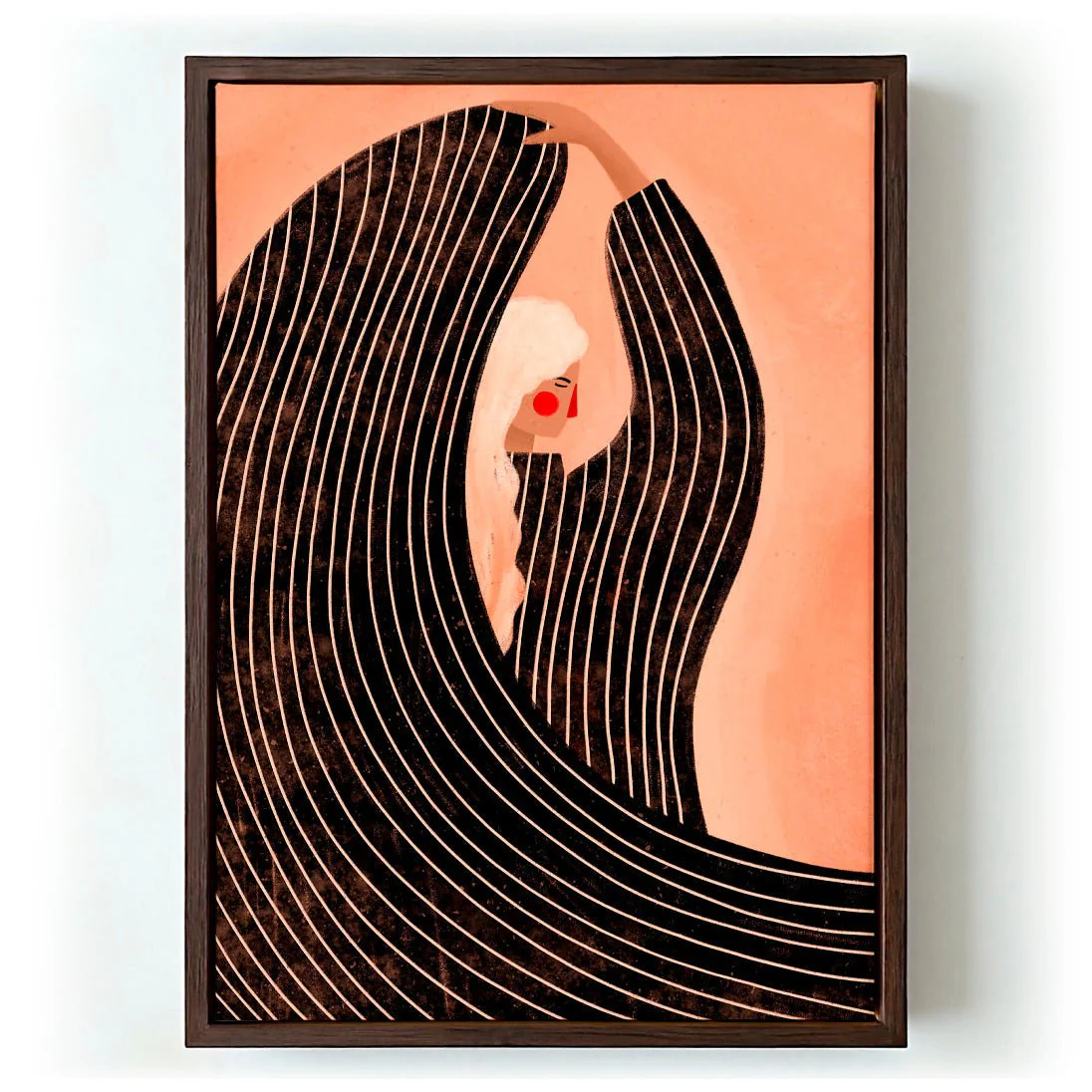 The Woman With the Black Dress by Bea Müller - Image 6