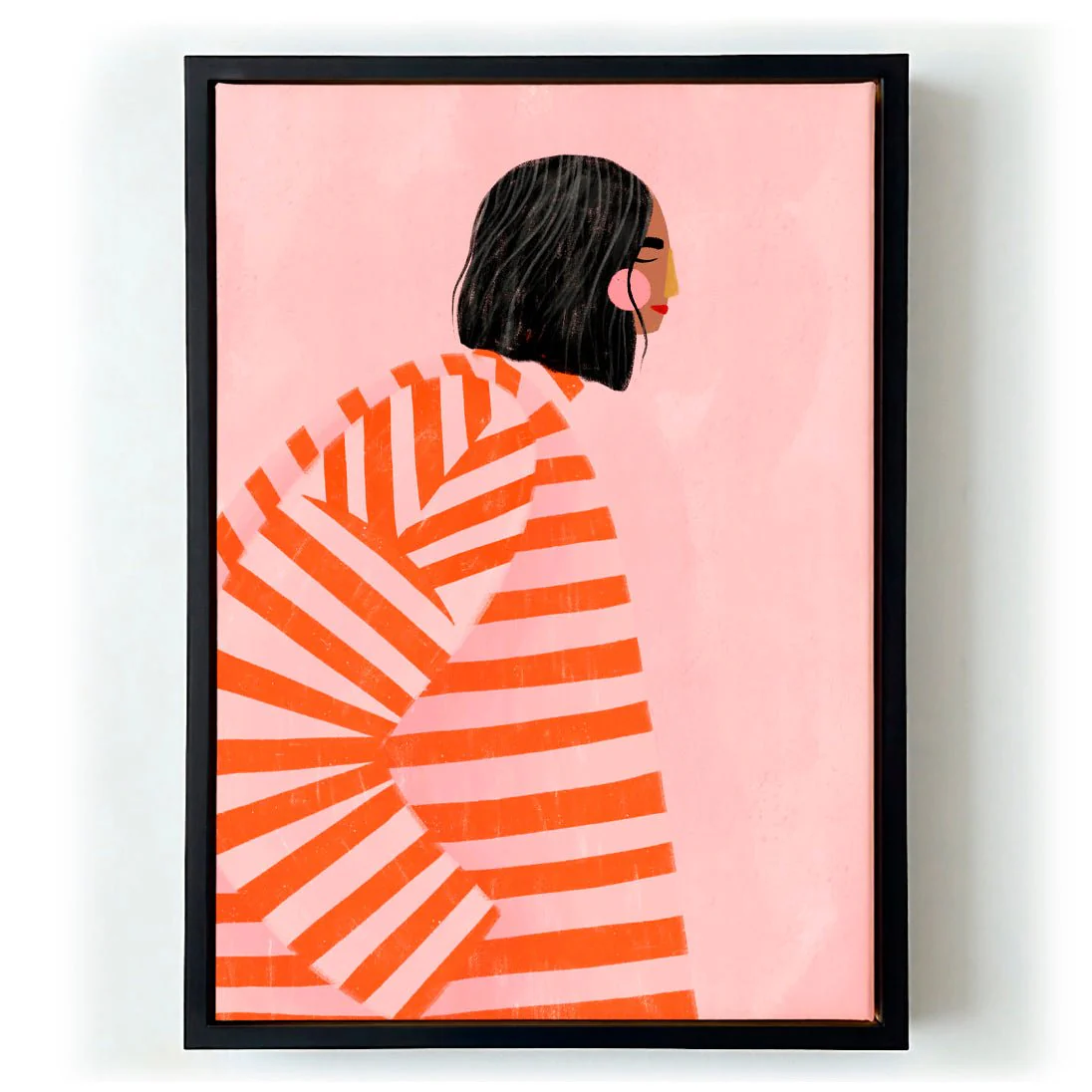 The Woman With the Orange Stripes by Bea Müller - Image 5
