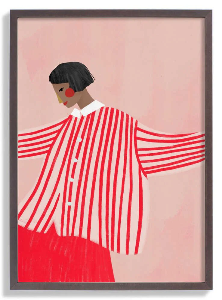 The Woman With the Red Stripes by Bea Müller - Image 7