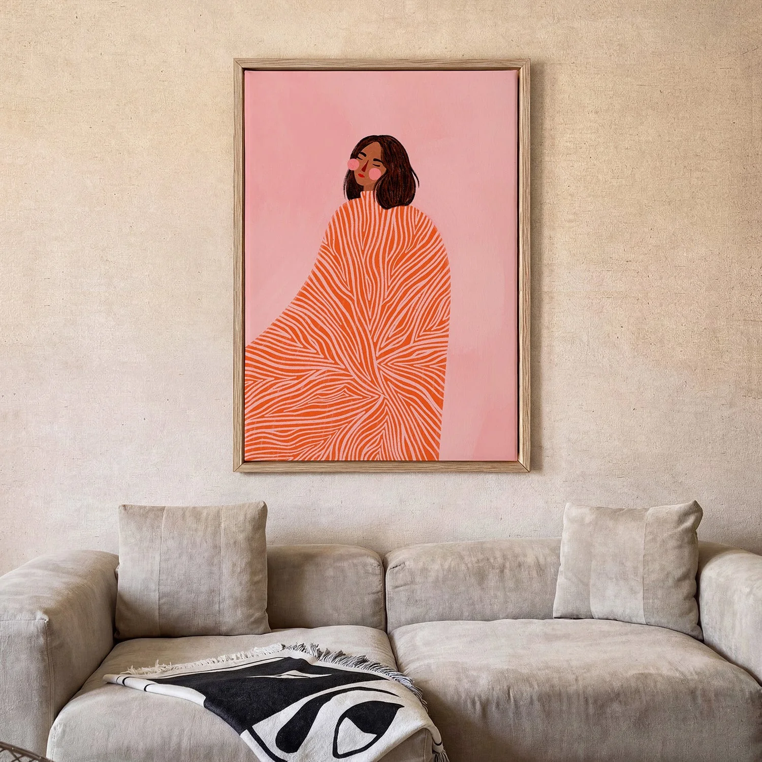 The Woman With the Swirls by Bea Müller - Image 2