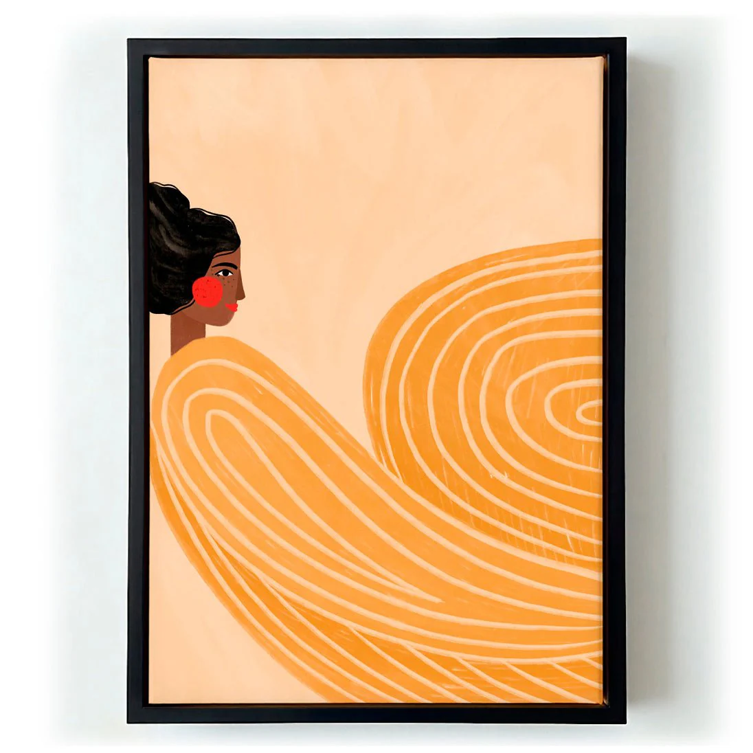 The Woman With the Yellow Stripes by Bea Müller - Image 5