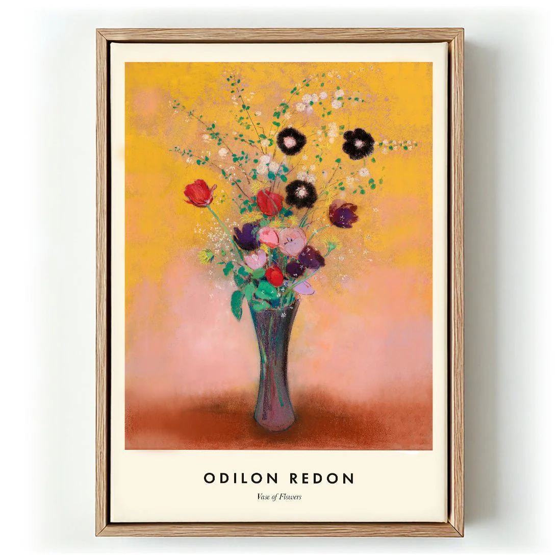 Vase of Flowers by Odilon Redon