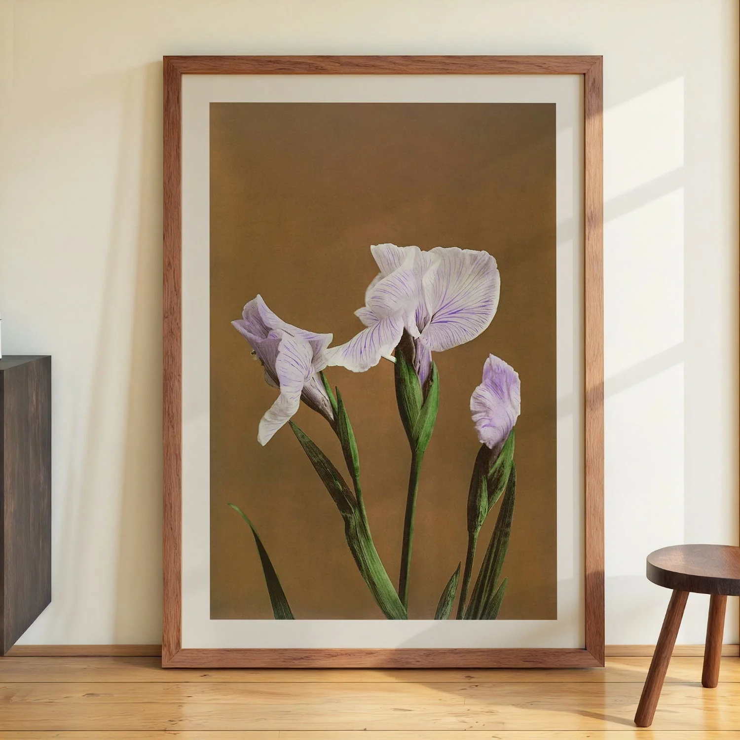 Three Iris Kæmpferi by Ogawa Kazumasa - Image 2
