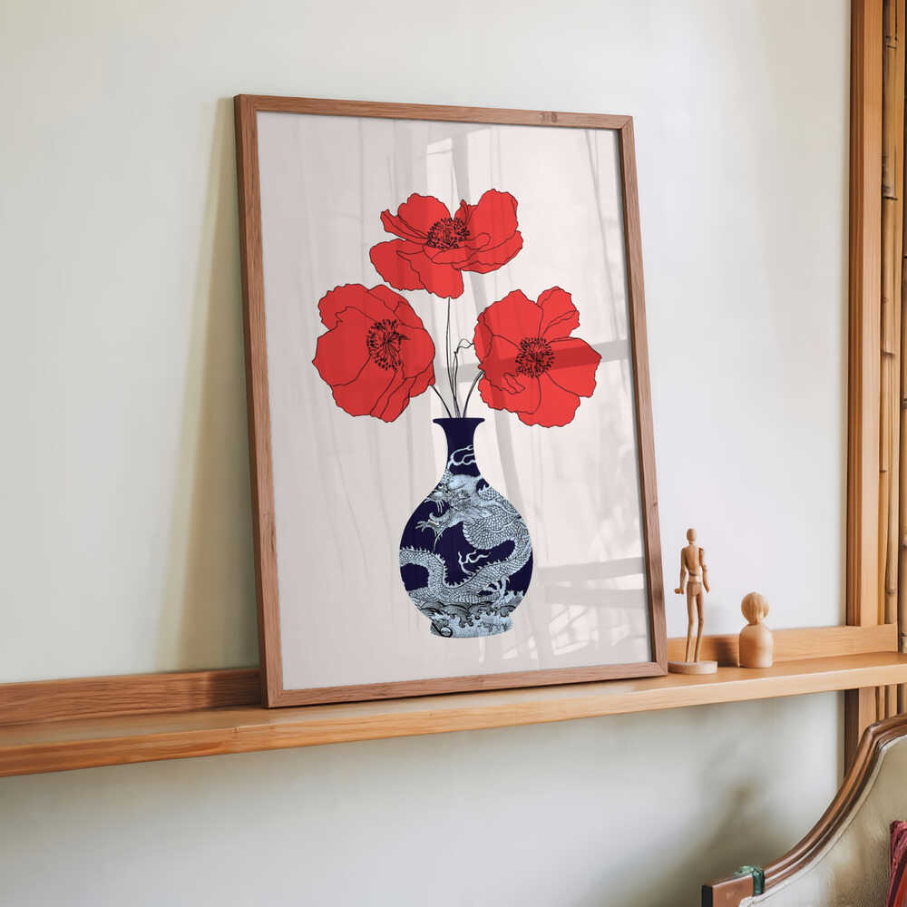 Three Poppies by CATS AND DOTZ - Image 2