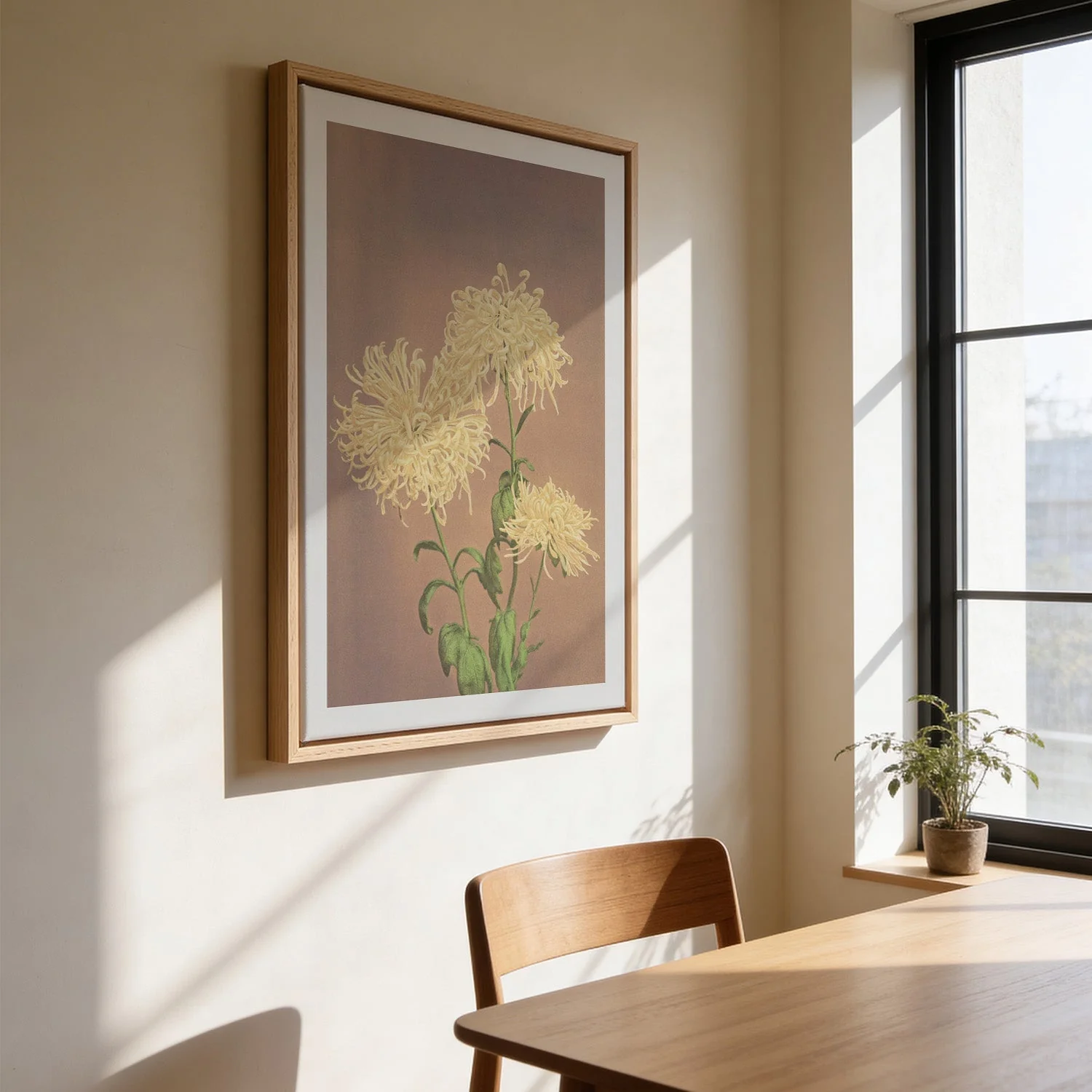 Three Yellow Chrysanthemum by Ogawa Kazumasa - Image 3
