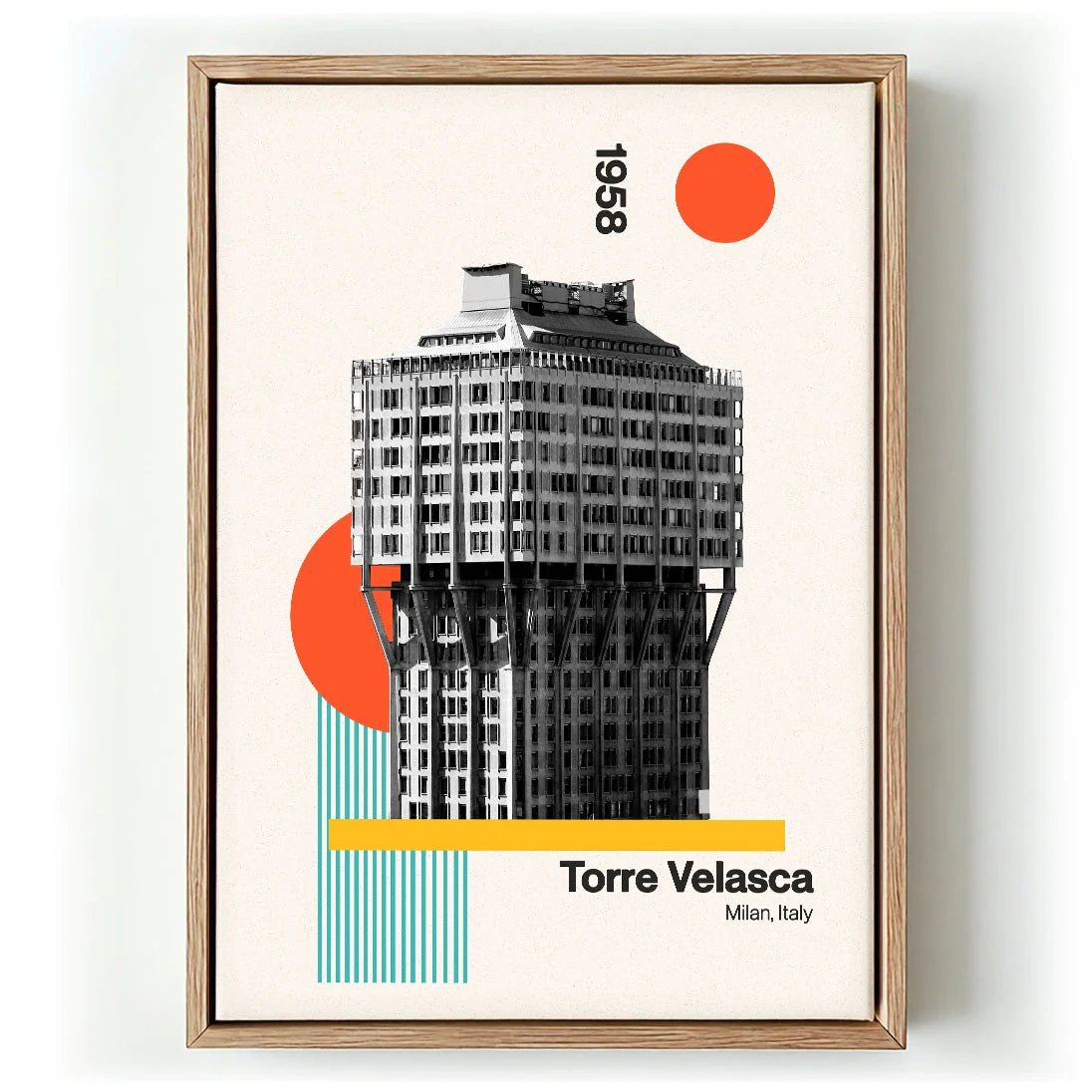 Torre Velasca by Nico Tracey