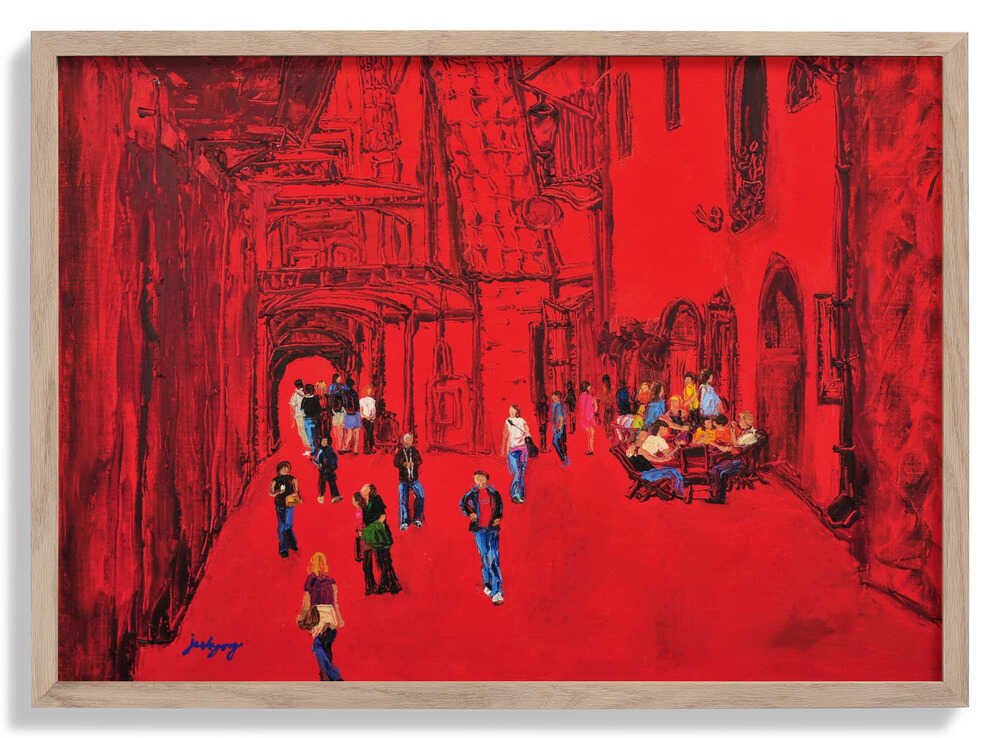 Town Red by Jukyong Park